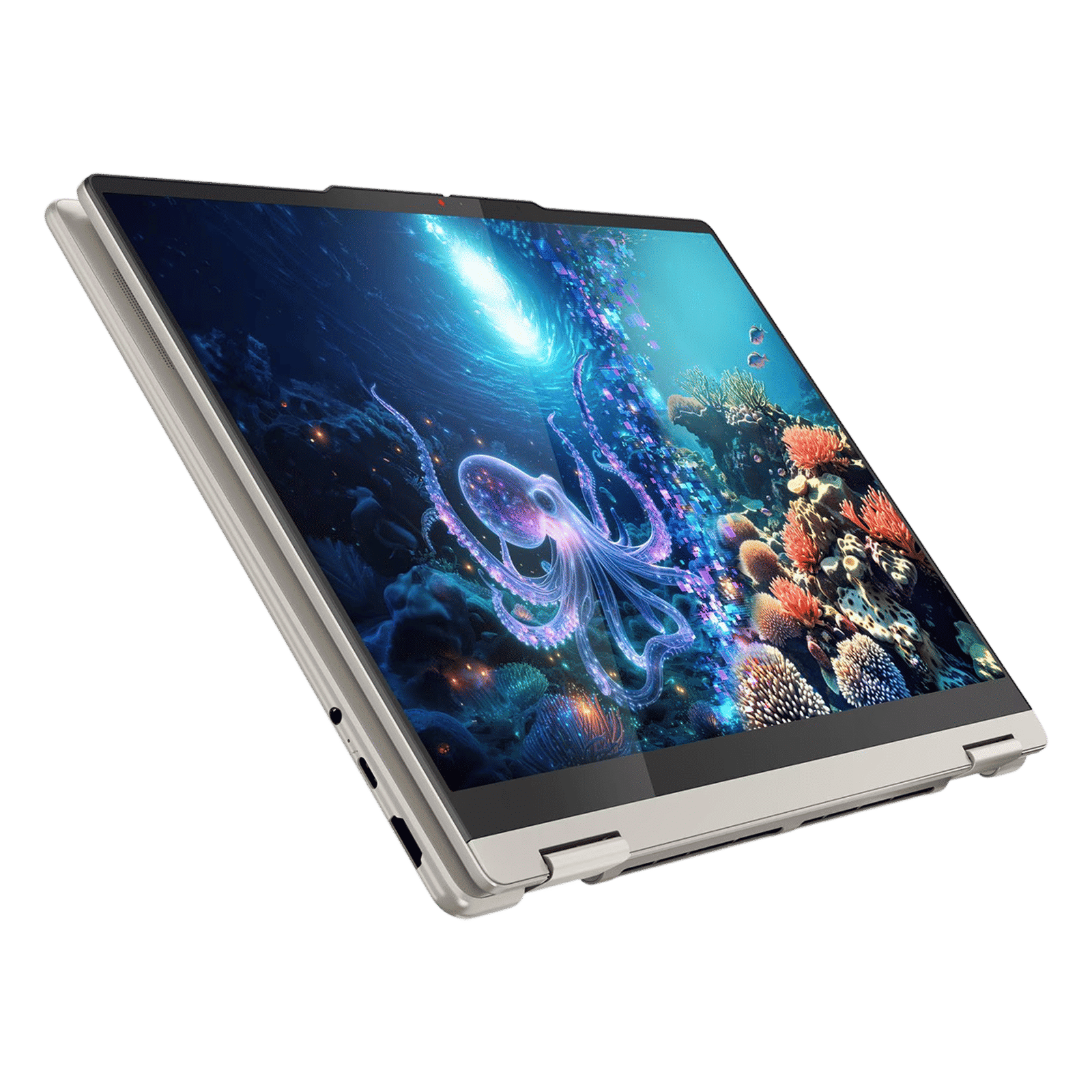 Lenovo Yoga 7 14ILL10 Intel Core Ultra 5 Touchscreen 2-in-1 Laptop (16GB, 1TB SSD, Windows 11 Home, 14 inch WUXGA OLED Display, MS Office 2024, Seashell, 1.38 KG)_11