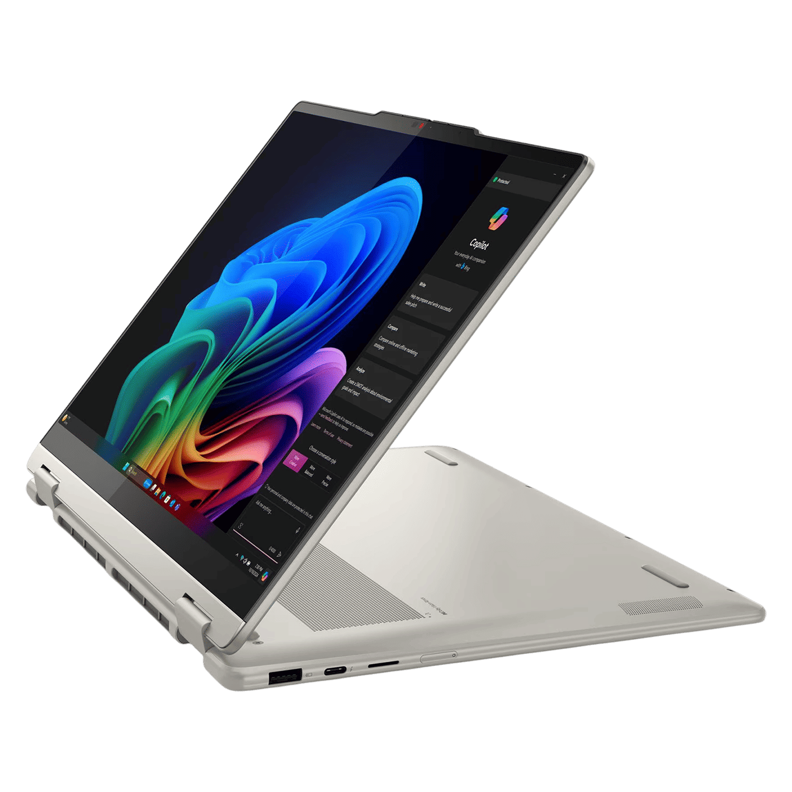 Lenovo Yoga 7 14ILL10 Intel Core Ultra 5 Touchscreen 2-in-1 Laptop (16GB, 1TB SSD, Windows 11 Home, 14 inch WUXGA OLED Display, MS Office 2024, Seashell, 1.38 KG)_13