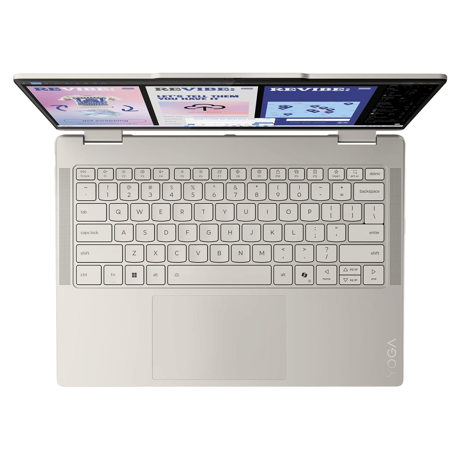 Lenovo Yoga 7 14ILL10 Intel Core Ultra 5 Touchscreen 2-in-1 Laptop (16GB, 1TB SSD, Windows 11 Home, 14 inch WUXGA OLED Display, MS Office 2024, Seashell, 1.38 KG)_5