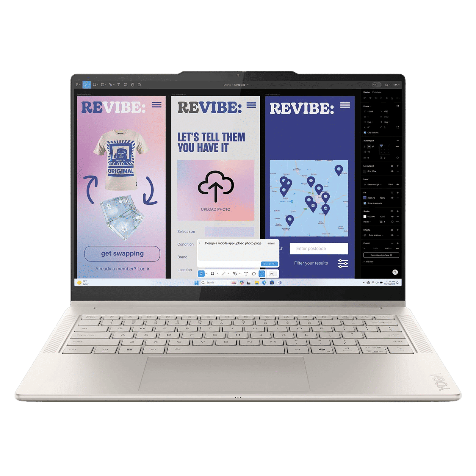 Lenovo Yoga 7 14ILL10 Intel Core Ultra 7 Touchscreen 2-in-1 Laptop (16GB, 1TB SSD, Windows 11 Home, 14 inch WUXGA OLED Display, MS Office 2024, Seashell, 1.38 KG)_15