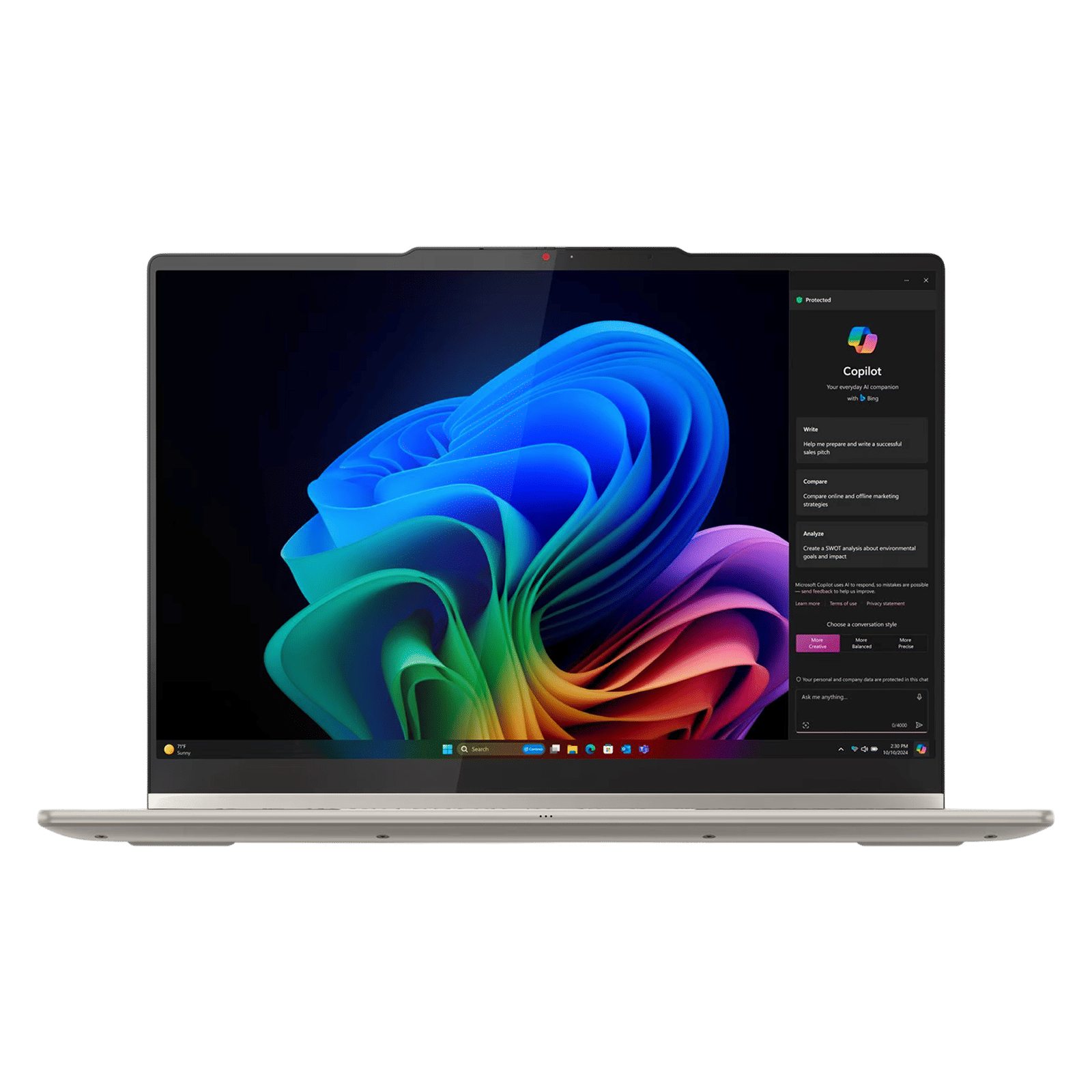 Lenovo Yoga 7 14ILL10 Intel Core Ultra 7 Touchscreen 2-in-1 Laptop (32GB, 1TB SSD, Windows 11 Home, 14 inch 2.8K WQXGA Plus OLED Display, MS Office 2024, Seashell, 1.38 KG)_16