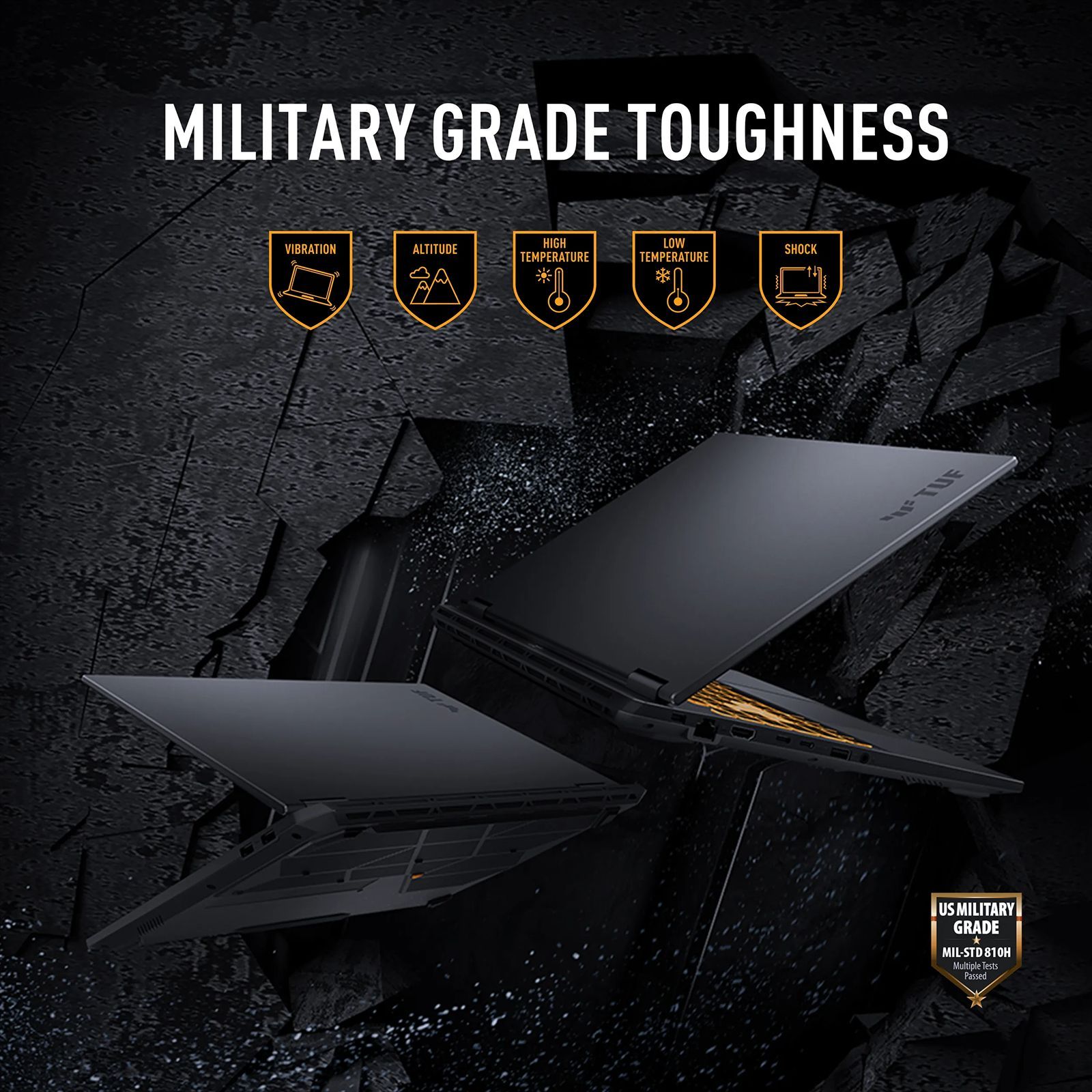 ASUS TUF F16 FX608JH-RV057WS Intel Core i5 13th Gen Gaming Laptop (16GB, 1TB SSD, Windows 11 Home, 8GB Graphics, 16 inch 165 Hz FHD+ WUXGA Display, NVIDIA GeForce RTX 5050, MS Office Home 2024, Jaeger Gray, 2.20 KG)_12