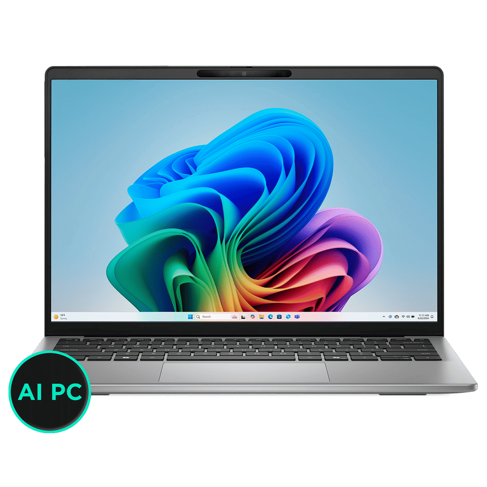 Dell Inspiron Qualcomm Snapdragon X Plus Laptop (16GB, 512GB SSD, Windows 11 Home, 14 inch Full HD IPS Display, MS Office Home & Student 2021, Titan Grey, 1.53 KG)_1