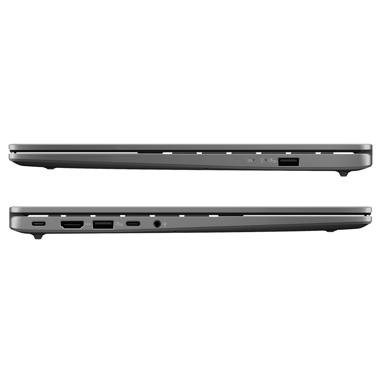 ASUS Vivobook S14 S3407CA-LY057WS Intel Core Ultra 5 Thin & Light Laptop (16GB, 512GB SSD, Windows 11, 14 inch WUXGA IPS Display, MS Office 2024, Matte Gray, 1.40 KG)_3