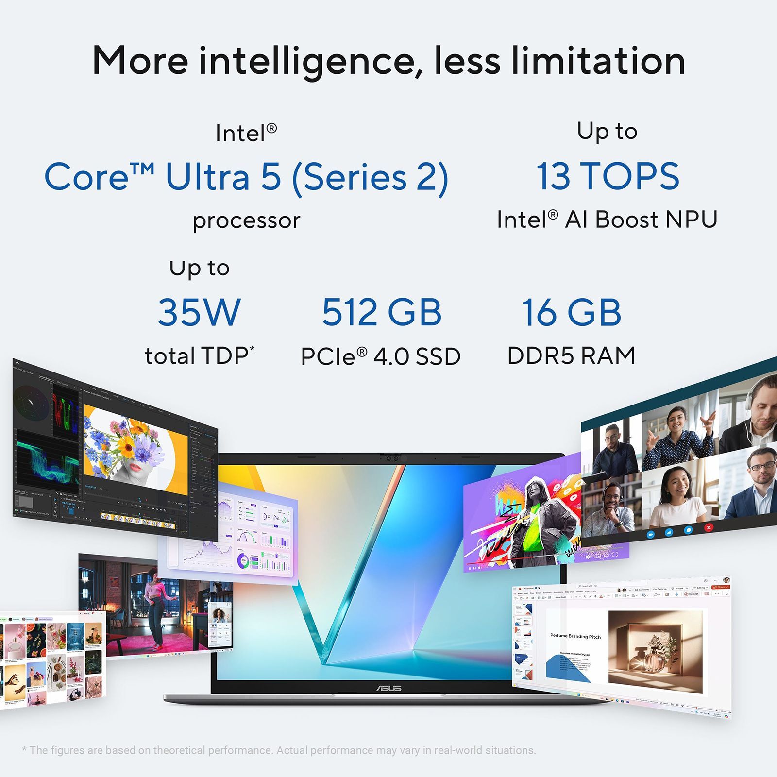 ASUS Vivobook S14 S3407CA-LY060WS Intel Core Ultra 5 Thin & Light Laptop (16GB, 512GB SSD, Windows 11, 14 inch WUXGA IPS Display, MS Office 2024, Cool Silver, 1.40 KG)_11