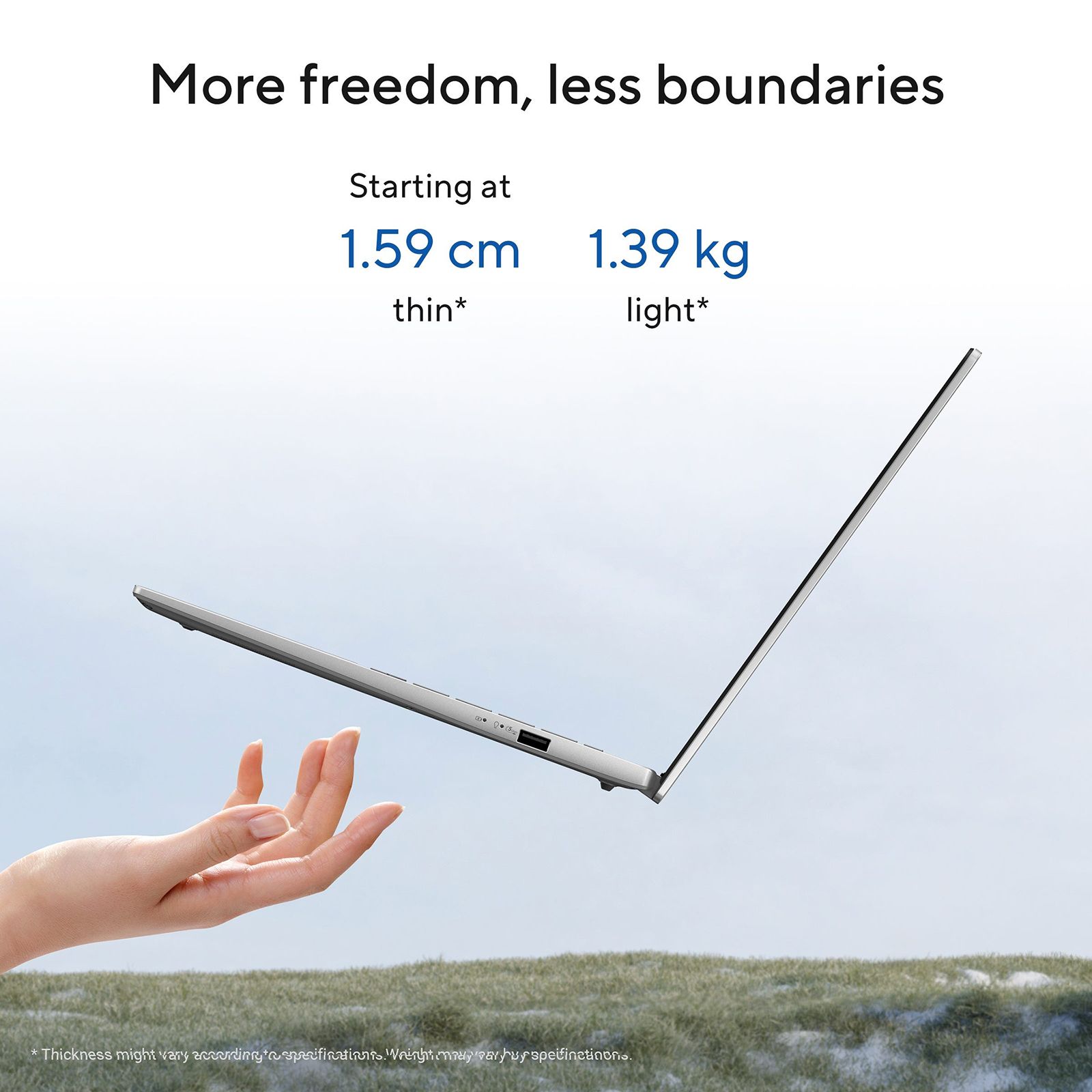 ASUS Vivobook S14 S3407CA-LY060WS Intel Core Ultra 5 Thin & Light Laptop (16GB, 512GB SSD, Windows 11, 14 inch WUXGA IPS Display, MS Office 2024, Cool Silver, 1.40 KG)_9