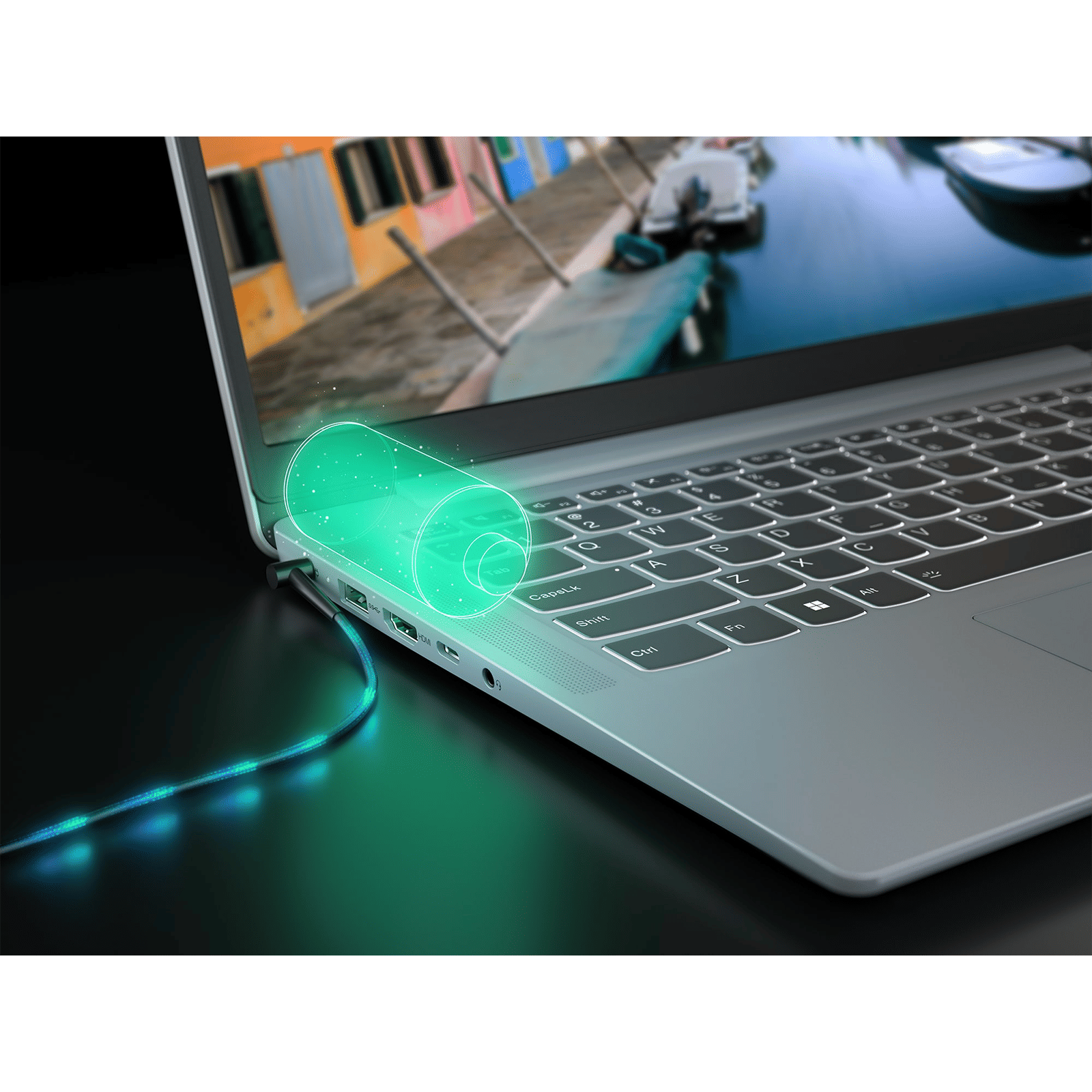 Lenovo IdeaPad Slim 3 14IRU8 Intel Core i3 13th Gen Thin & Light Laptop (8GB, 512GB SSD, Windows 11 Home, 14 inch Full HD Display, MS Office Home 2024, Arctic Grey, 1.37 KG)_9