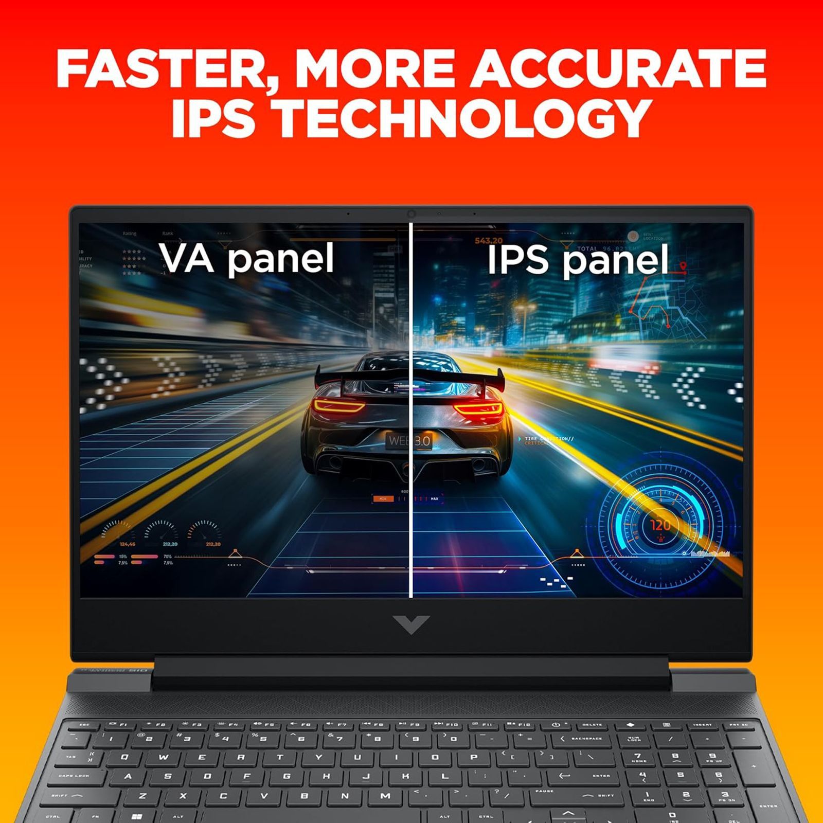 HP Victus 15-fa2104TX Intel Core i7 13th Gen Gaming Laptop (16GB, 512GB SSD, Windows 11 Home, 6GB Graphics, 15.6 inch 144 Hz IPS Full HD Display, NVIDIA GeForce RTX 4050, Mica Silver, 2.29 KG)_8