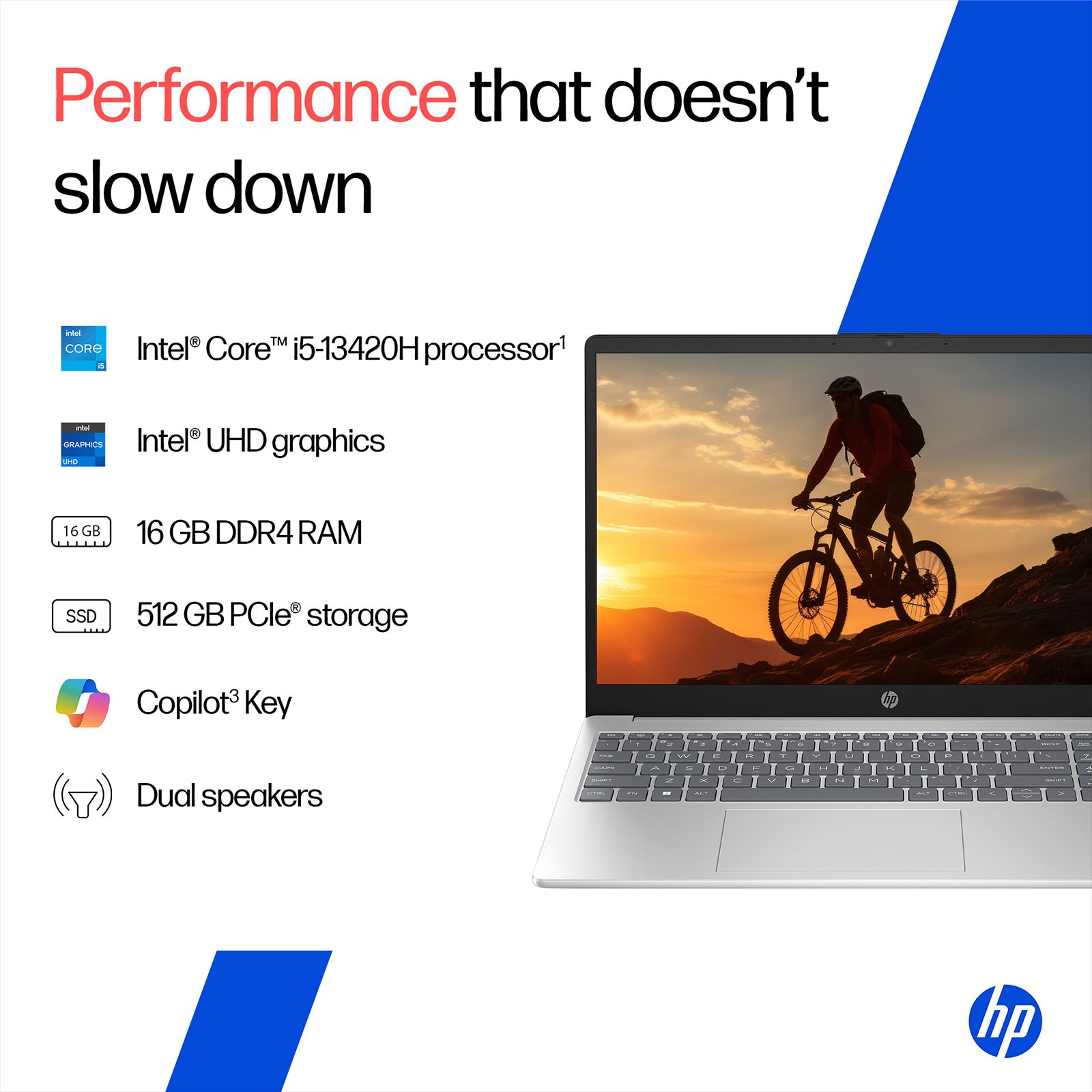 HP 15-fr0049TU Intel Core i5 13th Gen Thin & Light Laptop (16GB, 512GB SSD, Windows 11 Home, 15.6 inch Full HD Display, Natural Silver, 1.65 KG)_5