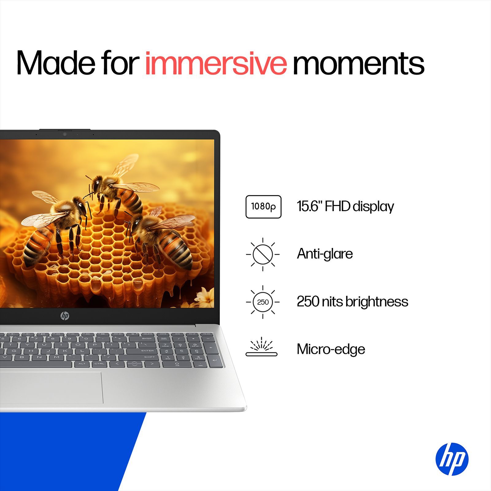 HP 15-fd0664TU Intel Core 5 Thin & Light Laptop (16GB, 512GB SSD, Windows 11 Home, 15.6 inch Full HD Display, MS Office Home 2024, Natural Silver, 1.59 KG) HP 15-fd0664TU Intel Core 5 Thin & Light Laptop (16GB, 512GB SSD, Windows 11 Home, 15.6 inch Full HD Display, MS Office Home 2024, Natural Silver, 1.59 KG)_9