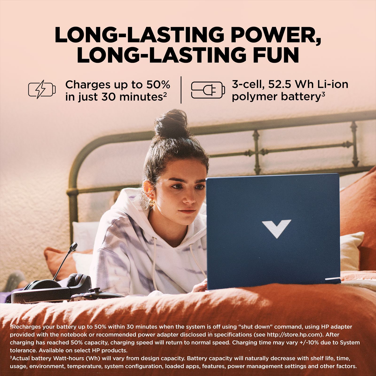 HP Victus 15-fb3162AX AMD Ryzen 7 Gaming Laptop (16GB, 1TB SSD, Windows 11 Home, 6GB Graphics, 15.6 inch 144 Hz Full HD IPS Display, NVIDIA GeForce RTX 4050, Performance Blue, 2.29 KG)_10