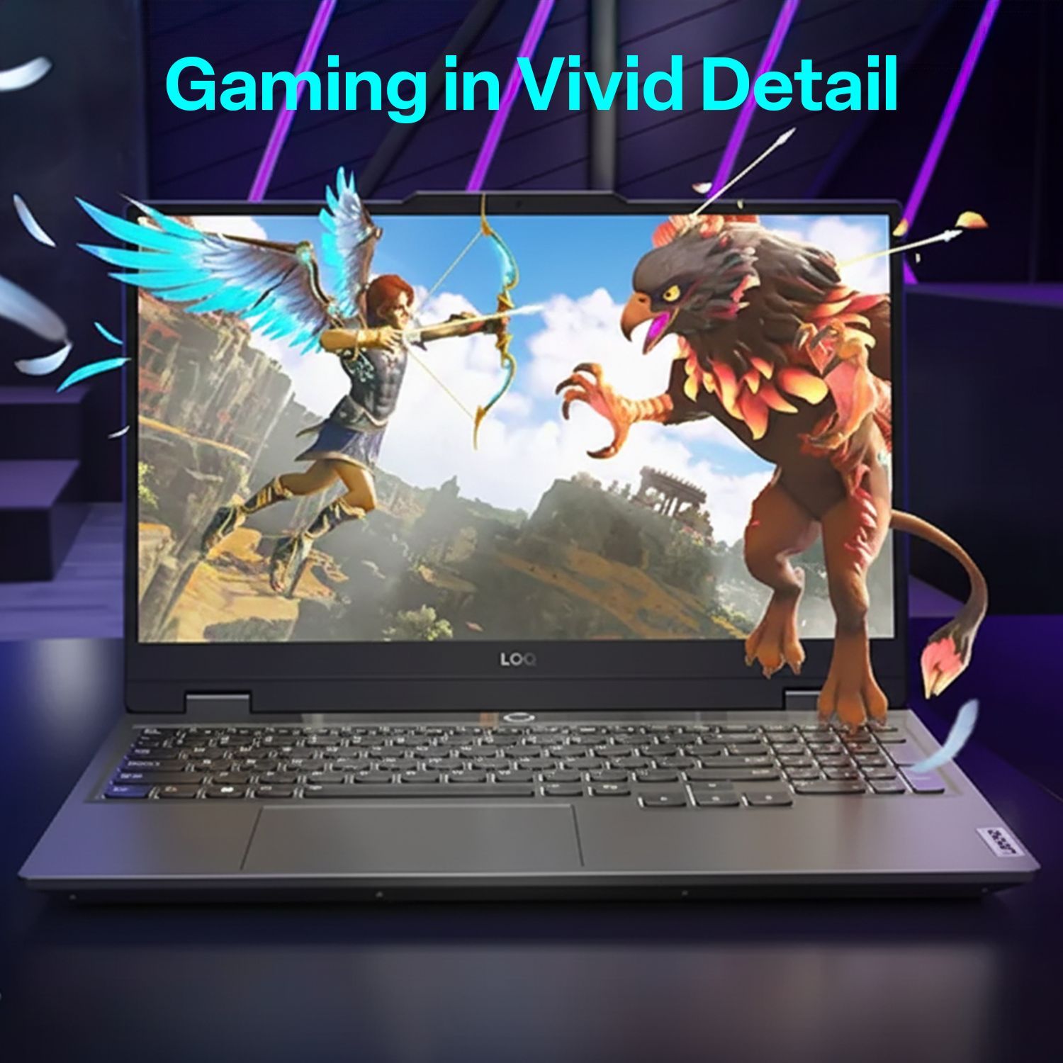 Lenovo LOQ 15IRX9 Intel Core i5 13th Generation Gaming Laptop (16GB, 512GB SSD, Windows 11 Home, 6GB Graphics, 15.6 Inch 144 Hz Full HD IPS Display , NVIDIA GeForce RTX 3050, MS Office Home 2024, Luna Grey, 2.38 KG_17