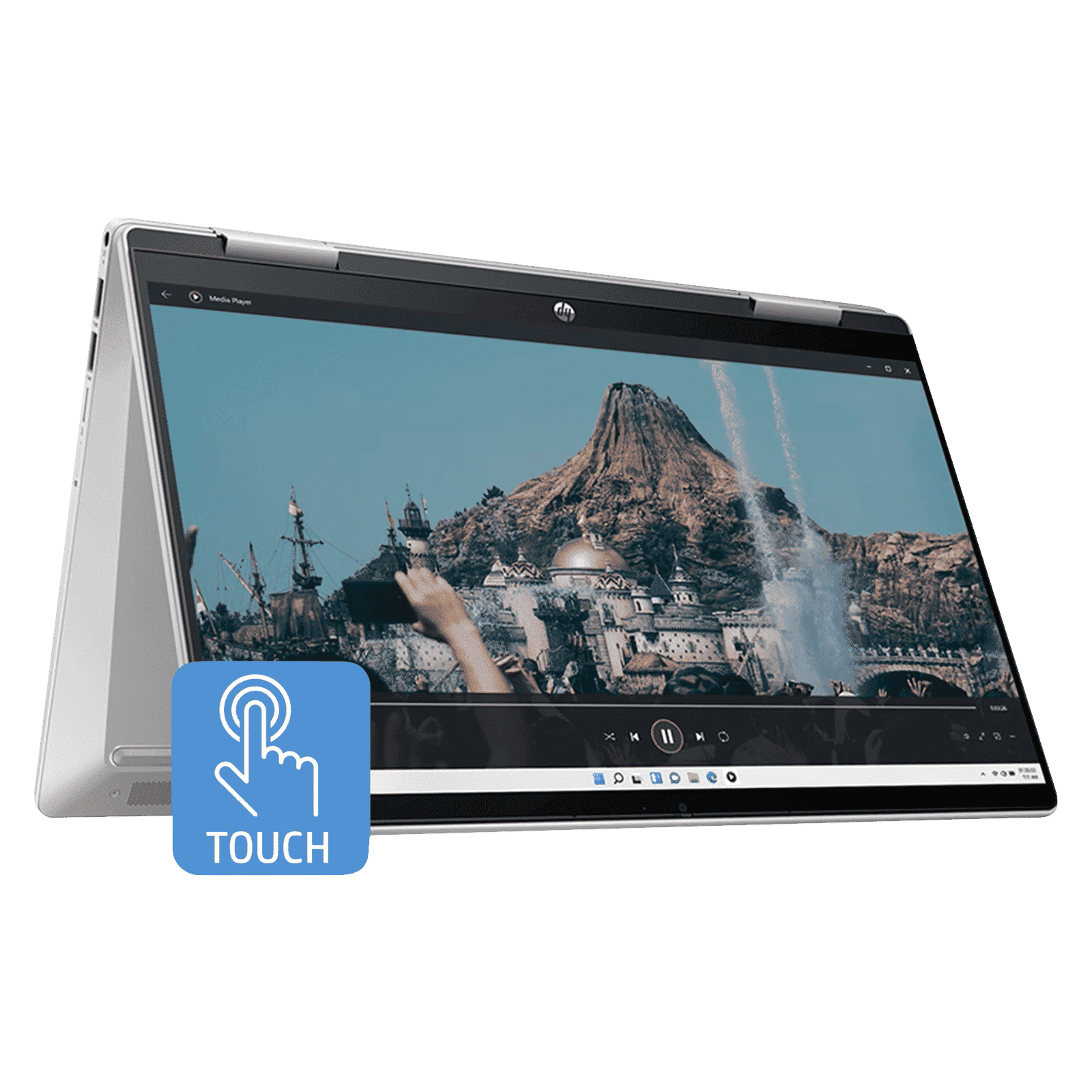 HP Pavillion 14-ek1148TU Intel Core i5 13th Generation Touchscreen 2-in-1 Laptop (16GB, 512 GB SSD, Windows 11 Home, 14 inch Full HD Display, MS Office Home 2024, Natural Silver, 1.51 KG)_6