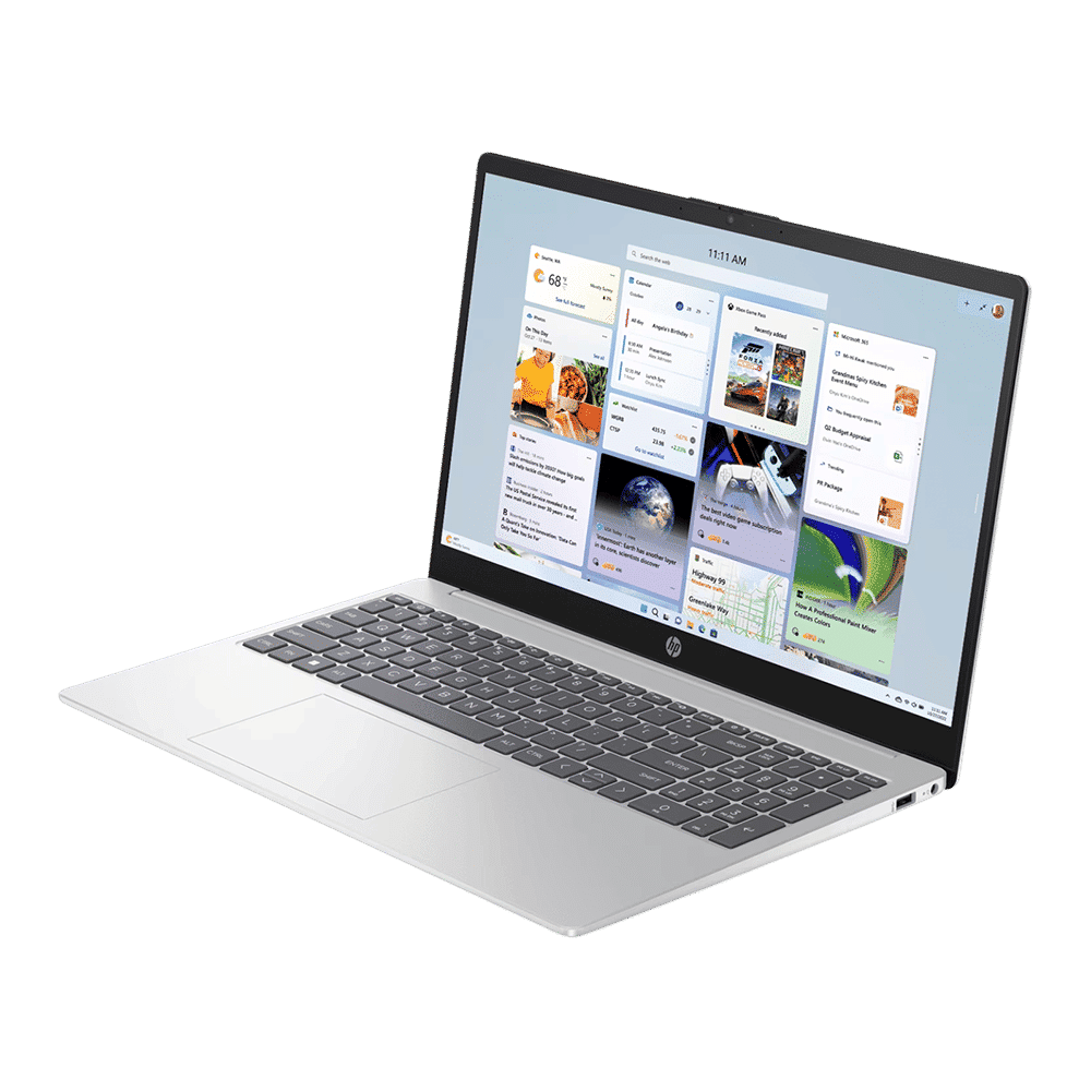 HP 15-fc0552AU AMD Ryzen 3 Thin & Light Laptop (8GB, 512GB SSD, Windows 11 Home, 15.6 inch Full HD Display, Natural Silver, 1.59 KG)_4