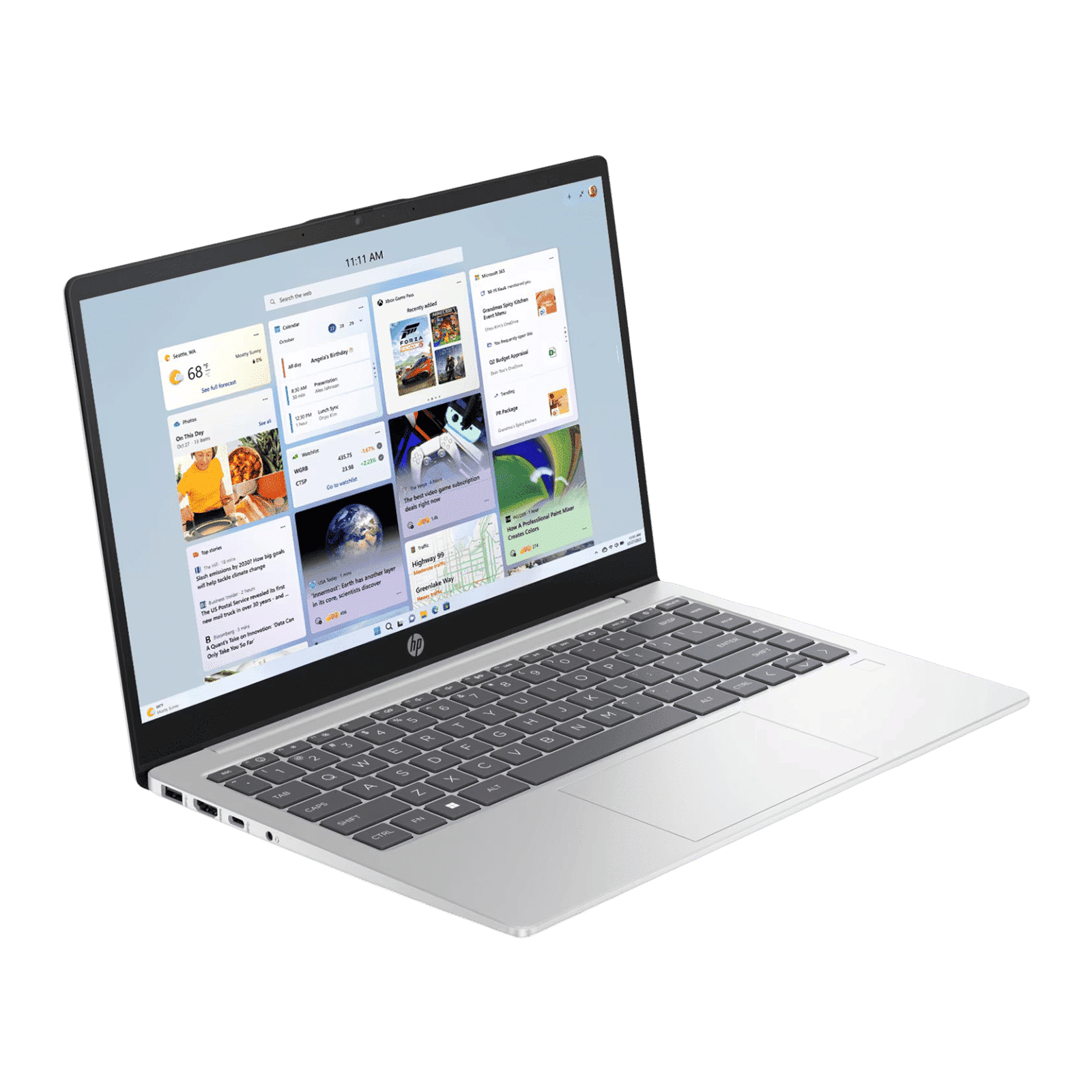 HP 14-em0243AU AMD Ryzen 3 Thin & Light Laptop (8GB, 512GB SSD, Windows 11 Home, 14 inch Full HD Display, Natural Silver, 1.40 KG)_7