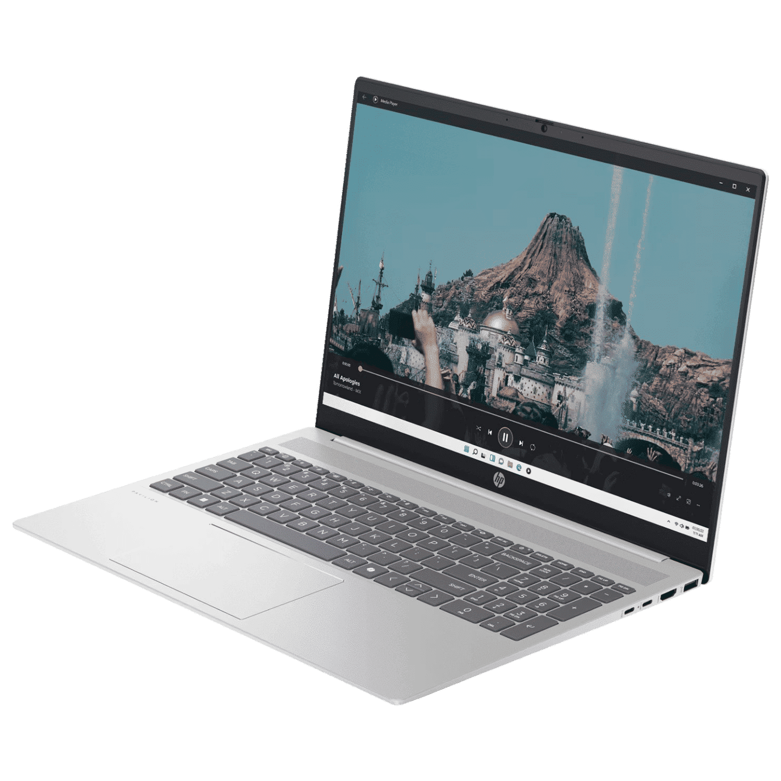 HP Pavilion 16-af0069TU Intel Core Ultra 5 Thin & Light Laptop (16GB, 1TB SSD, Windows 11 Home, 16 inch 2K IPS Display, Natural Silver, 1.77 KG)_4