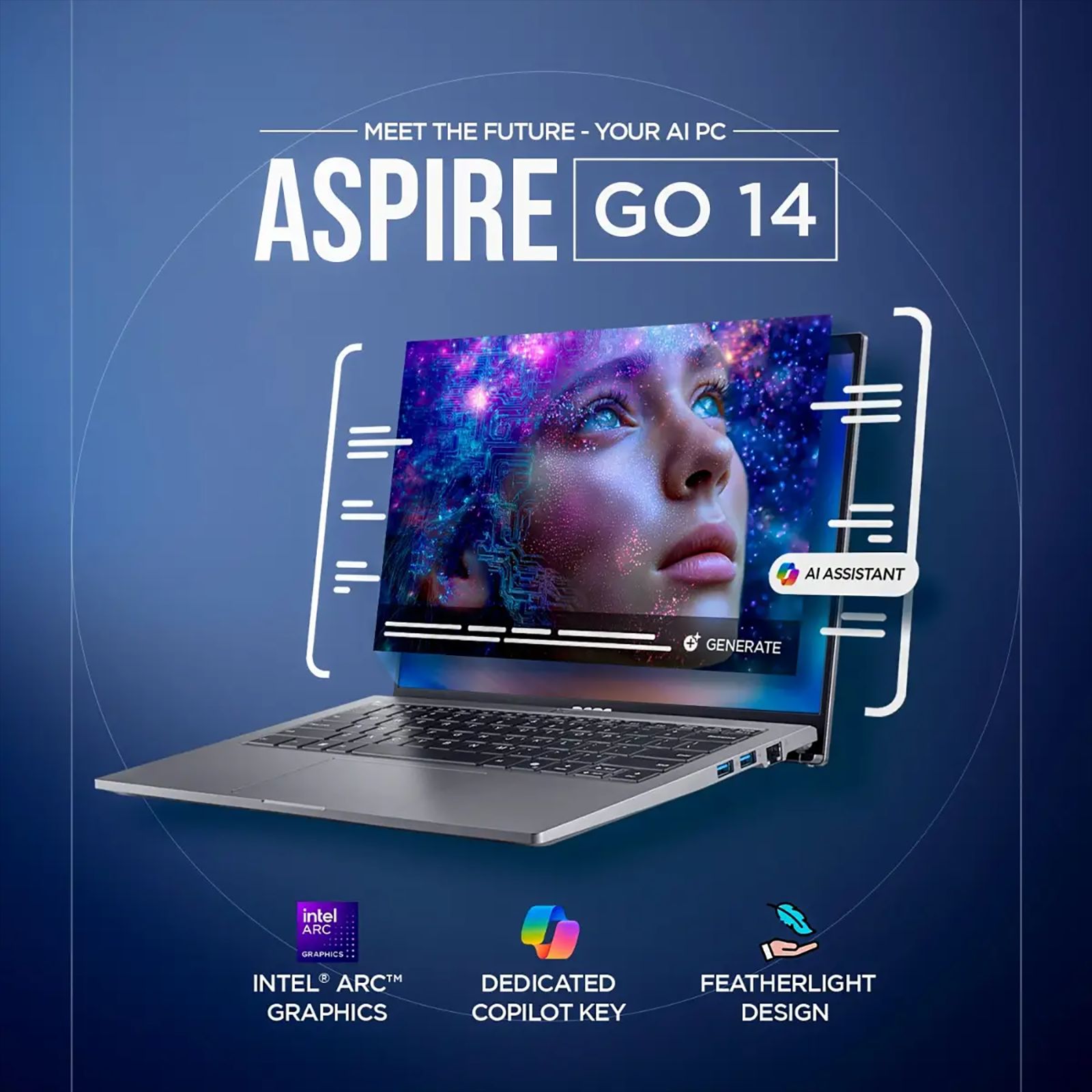 Acer Aspire Go 14 Intel Core Ultra 5 Thin & Light Laptop (16GB, 512GB SSD, Windows 11 Home, 14 inch WUXGA IPS Display, MS Office, Steel Gray, 1.5 KG)_10