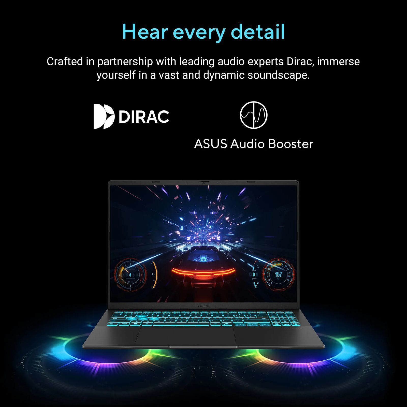 ASUS V16 V3607VU-RP550WS Intel Core 5 Gaming Laptop (16GB, 512GB SSD, Windows 11 Home, 6GB Graphics, 16 inch 144 Hz WUXGA IPS Display, NVIDIA GeForce RTX 4050, MS Office Home 2024, Black, 1.95 KG)_6