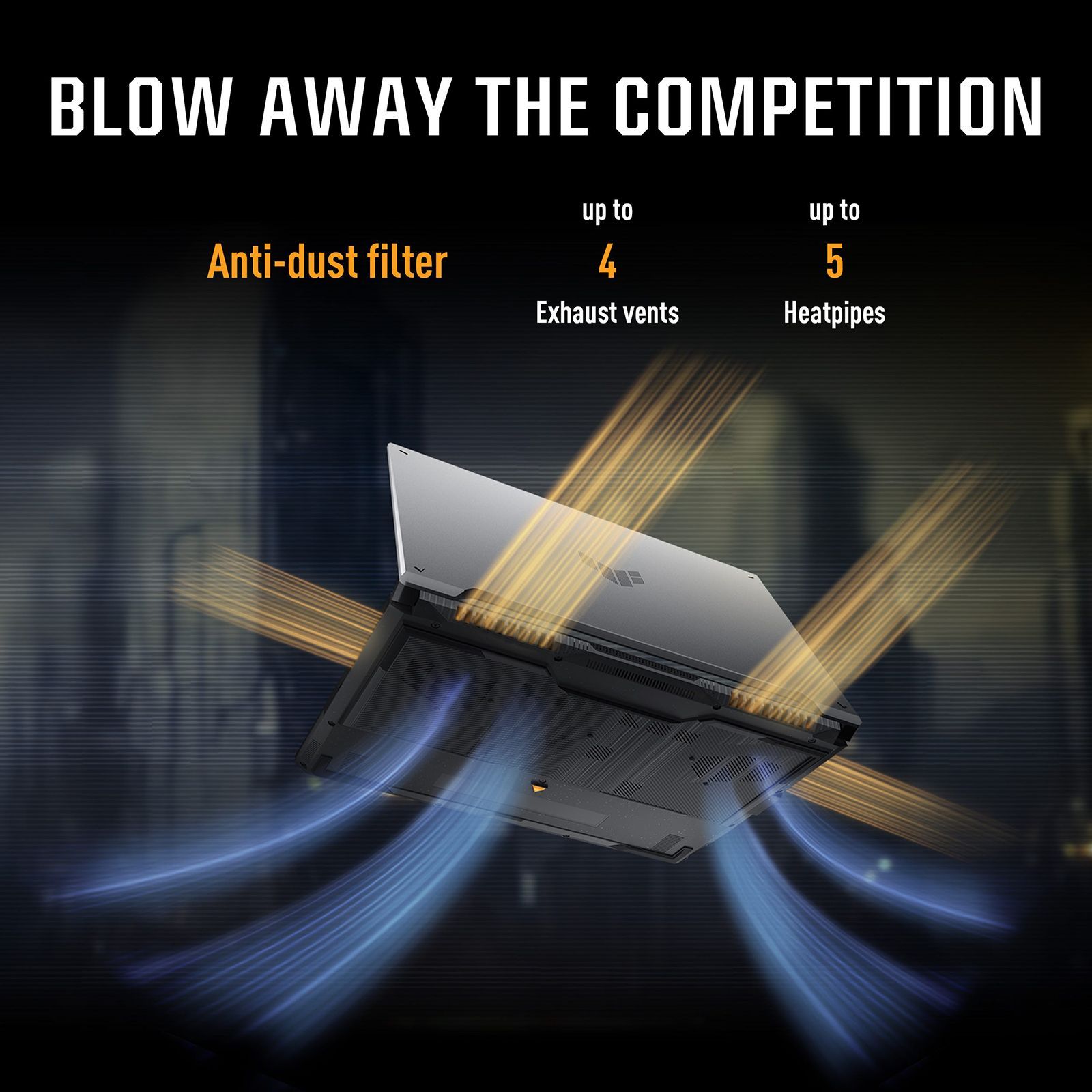 ASUS TUF F16 FX677VU-RL055WS Intel Core 5 Gaming Laptop (16GB, 512GB SSD, Windows 11 Home, 6GB Graphics, 16 inch 144 Hz FHD+ WUXGA Display, NVIDIA GeForce RTX 4050, MS Office Home 2024, Mecha Gray, 2.20 KG)_14