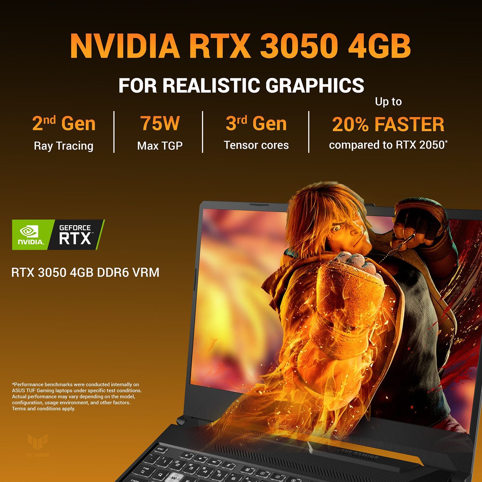 ASUS TUF FA506NCG-HN200WS AMD Ryzen 7 Gaming Laptop (16GB, 512GB SSD, Windows 11 Home, 4GB Graphics, 15.6 inch 144 Hz WUXGA Full HD Display, NVIDIA GeForce RTX 3050, MS Office Home 2024, Graphite Black, 2.3 KG)_15