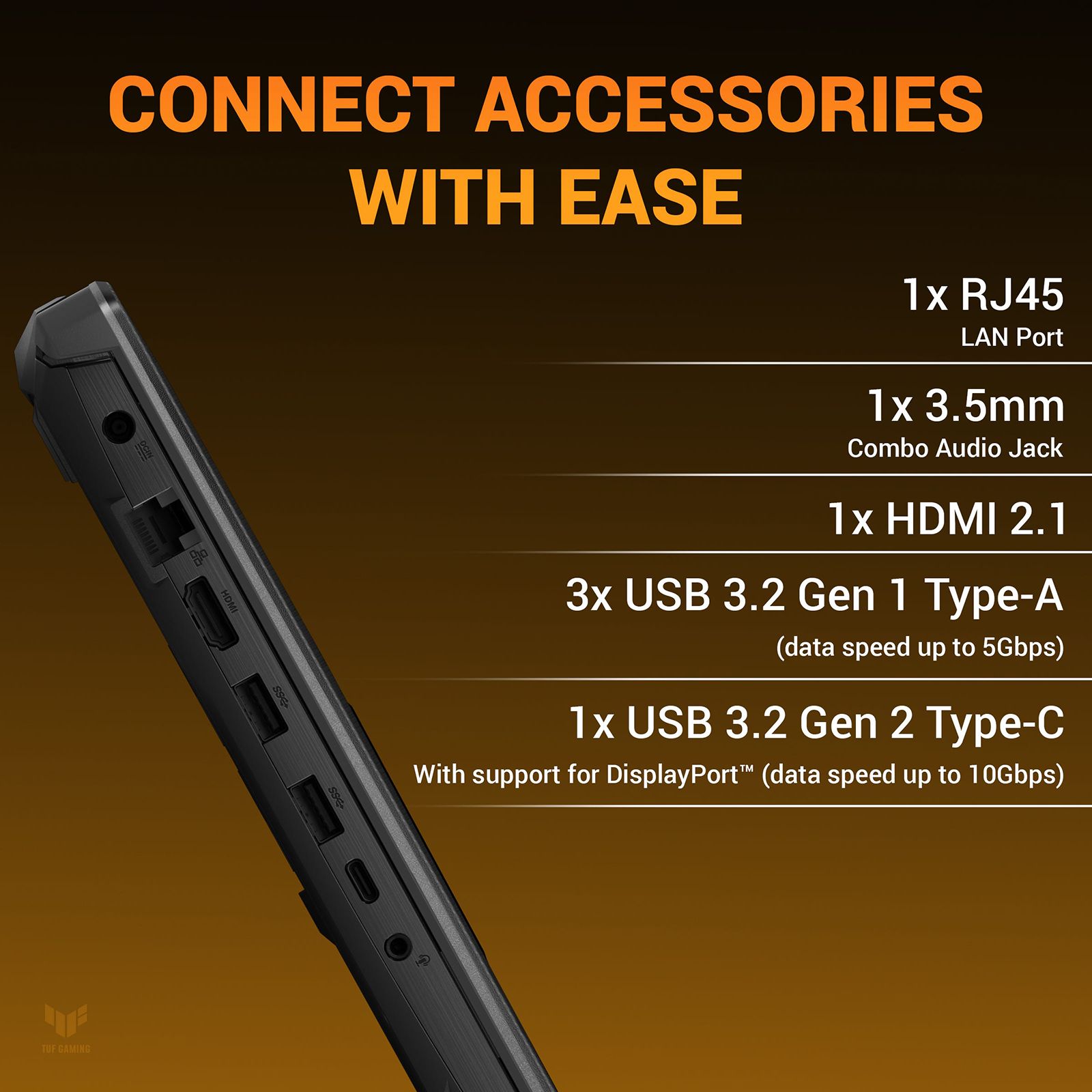 ASUS TUF A16 FA607NUG-RL189WS AMD Ryzen 7 Gaming Laptop (16GB, 1TB SSD, Windows 11 Home, 6GB Graphics, 16 inch 144 Hz WUXGA Display, NVIDIA GeForce RTX 4050, MS Office Home 2024, Mecha Gray, 4.48 KG)_15