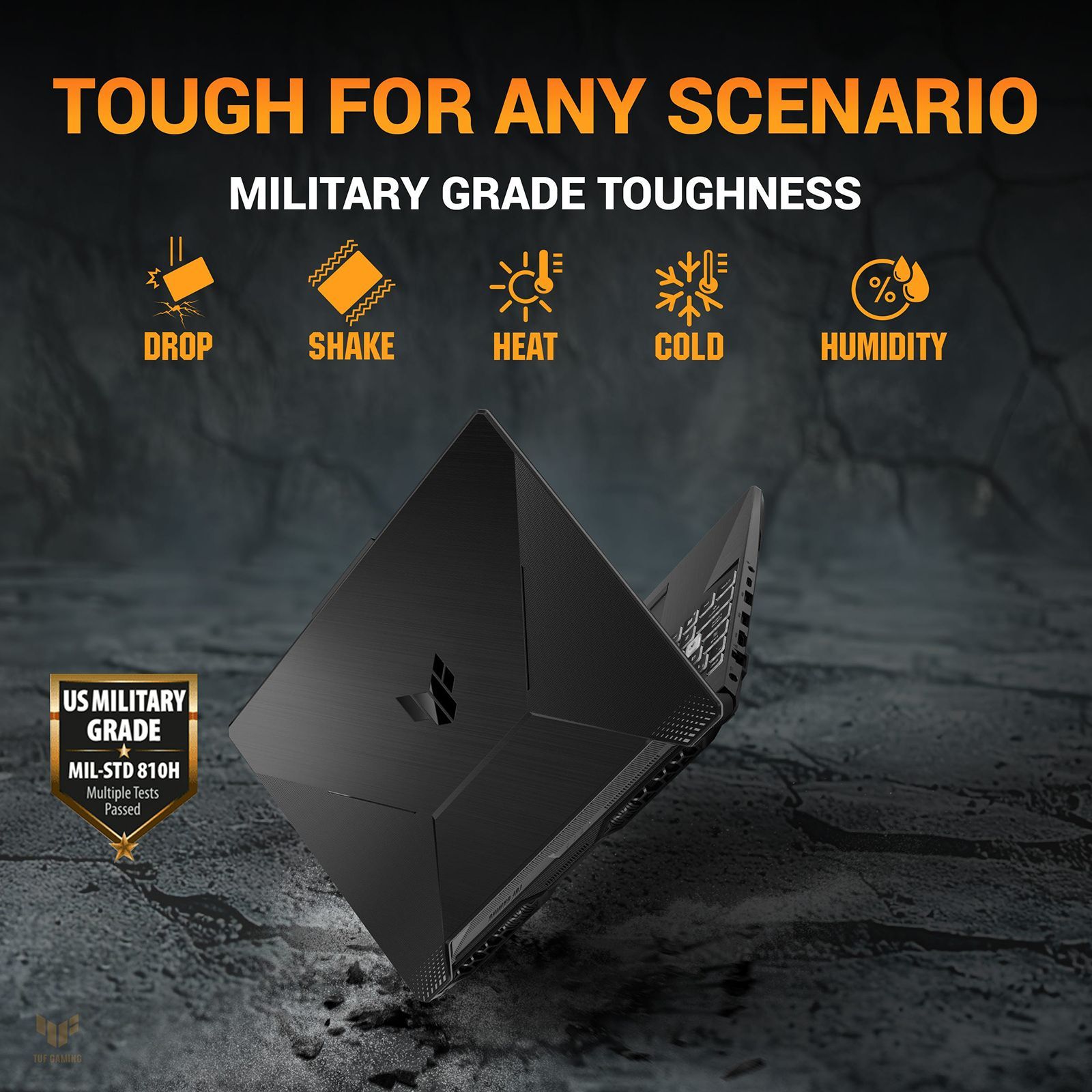 ASUS TUF A16 FA607NUG-RL189WS AMD Ryzen 7 Gaming Laptop (16GB, 1TB SSD, Windows 11 Home, 6GB Graphics, 16 inch 144 Hz WUXGA Display, NVIDIA GeForce RTX 4050, MS Office Home 2024, Mecha Gray, 4.48 KG)_16