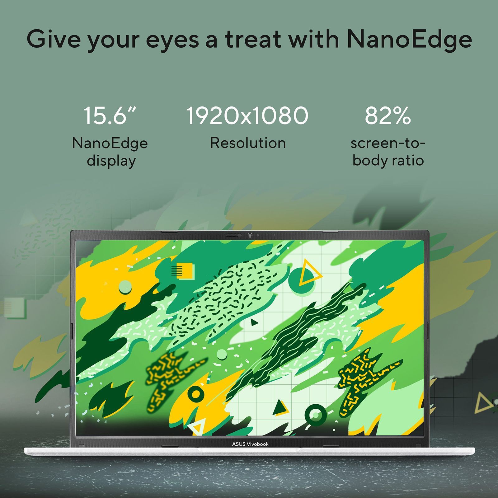 ASUS Vivobook 15 M1502YA-BQ712WS AMD Ryzen 7 5825U Laptop (16GB, 1TB SSD, Windows 11 Home, 15.6 inch Full HD IPS Display, MS Office Home 2024, Cool Silver, 1.7 KG)_9