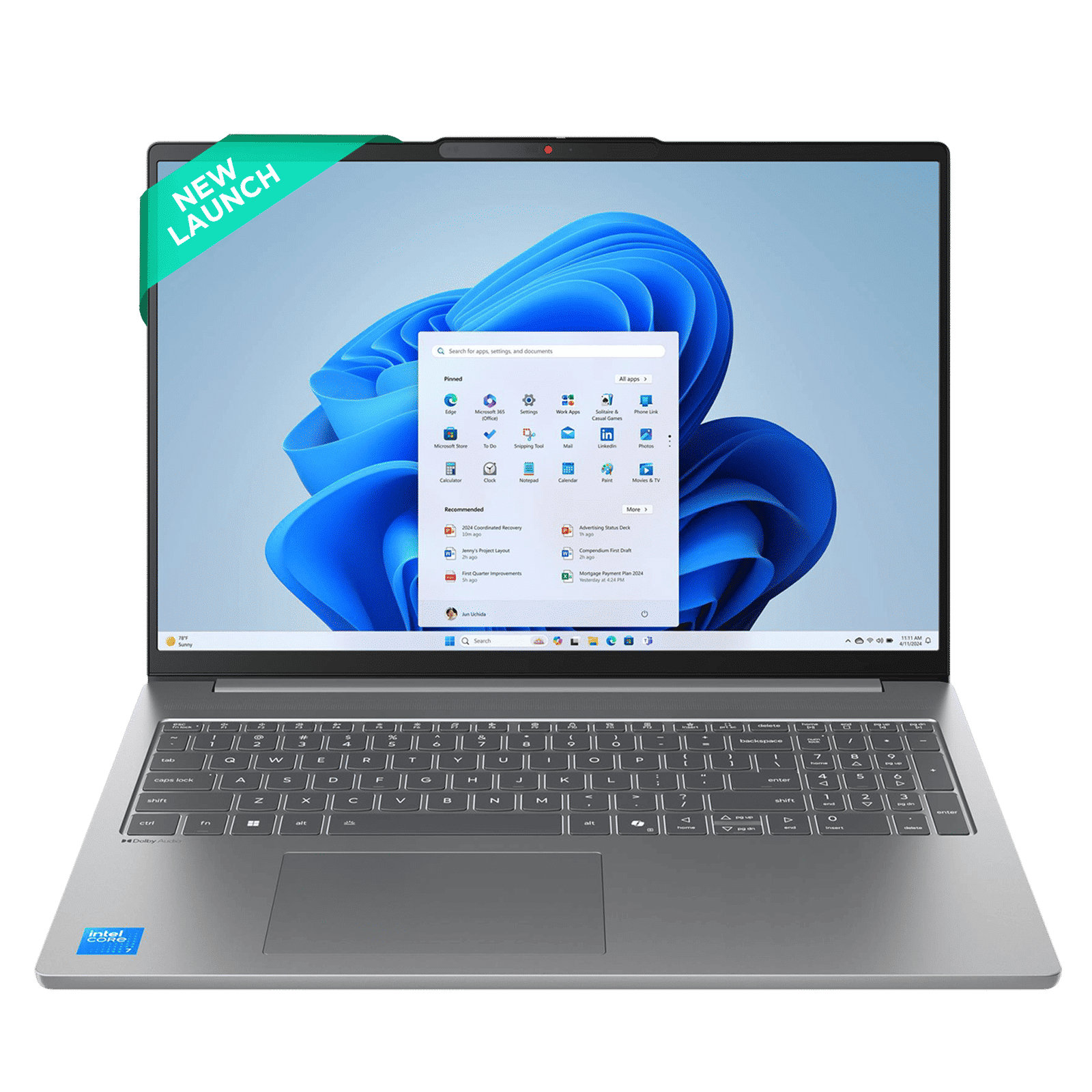 Lenovo IdeaPad Slim 5 16IRH10R Intel Core 5 Thin & Light Laptop (16GB, 512GB SSD, Windows 11 Home, 16 inch WUXGA IPS Display, MS Office Home 2024, Luna Grey, 1.85 KG)