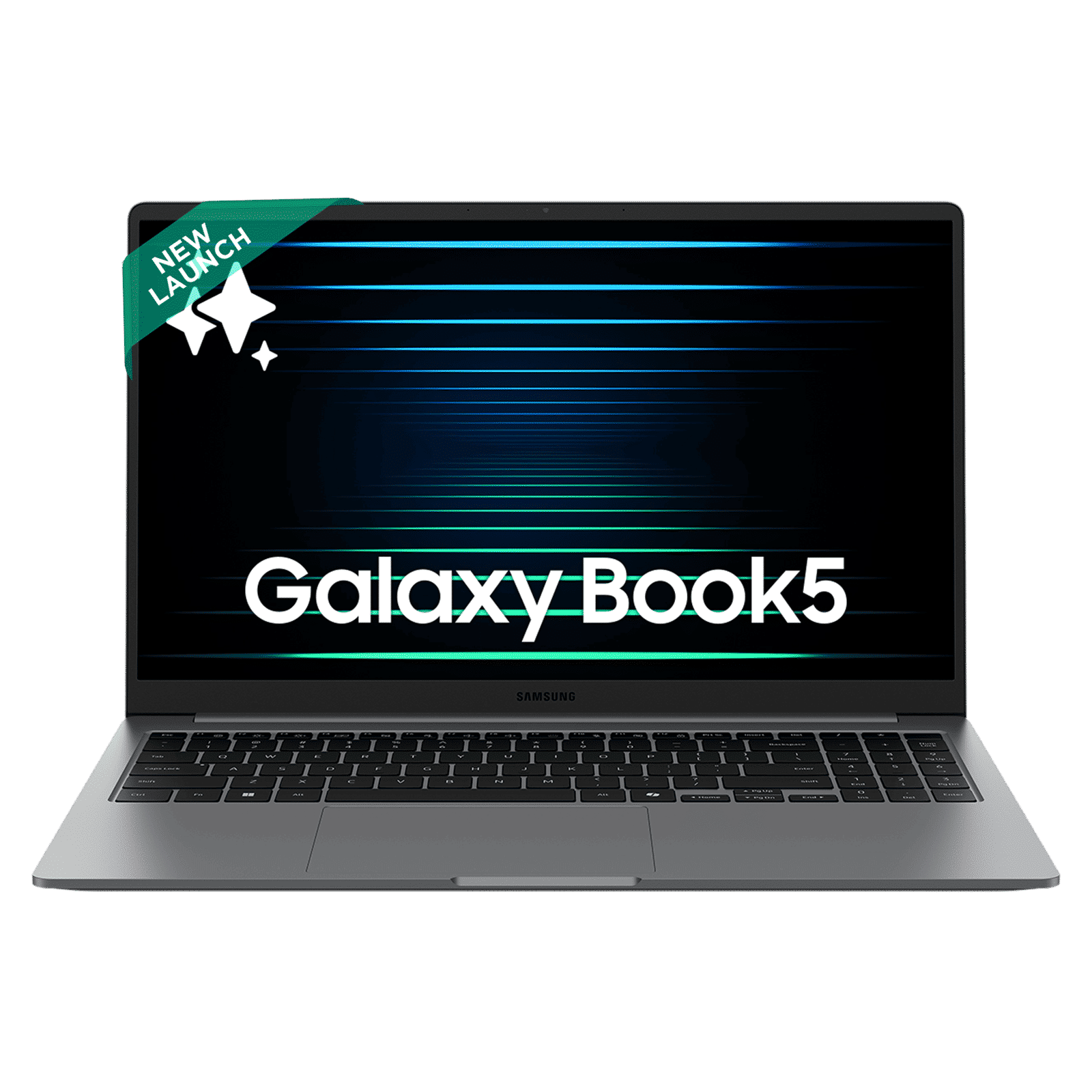 SAMSUNG Galaxy Book5 Intel Core Ultra 5 Thin & Light Laptop (16GB, 512GB SSD, Windows 11 Home, 15.6 inch Full HD IPS Display, MS Office Home 2024, Gray, 1.55 KG)
