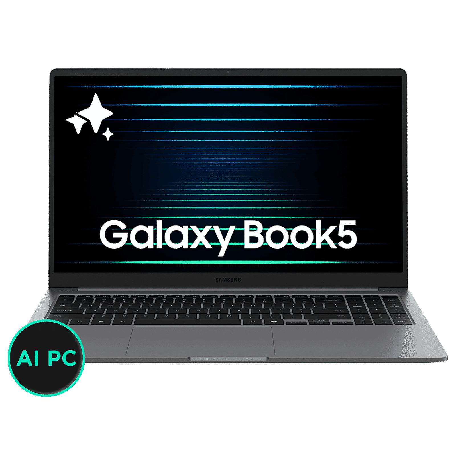 SAMSUNG Galaxy Book5 Intel Core Ultra 5 Thin & Light Laptop (16GB, 512GB SSD, Windows 11 Home, 15.6 inch Full HD IPS Display, MS Office Home 2024, Gray, 1.55 KG)_1