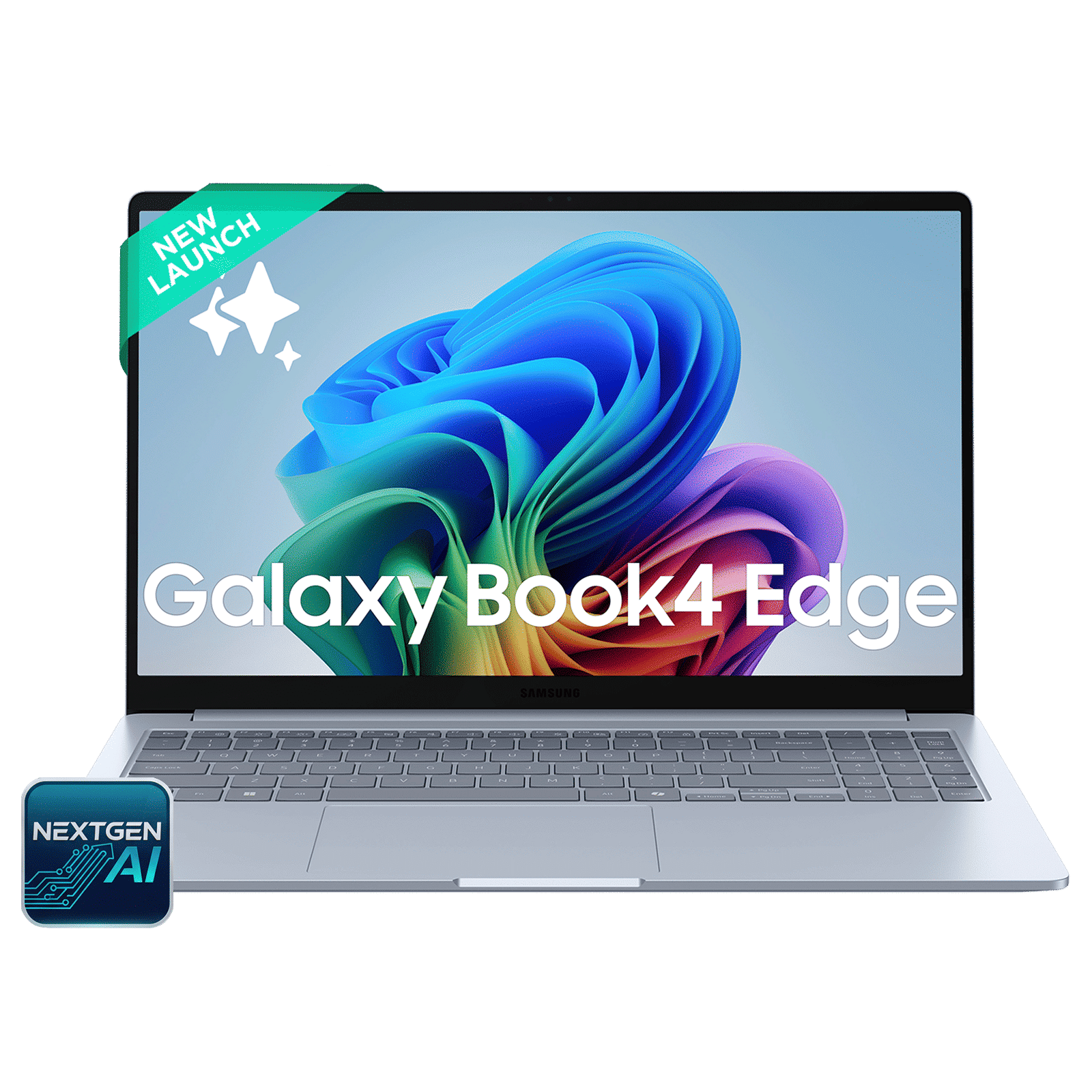 SAMSUNG Galaxy Book4 Edge Qualcomm Snapdragon X Thin & Light Laptop (16GB, 512GB eUFS, Windows 11 Home, 15.59 inch Full HD IPS Display, MS Office Home & Student 2024, Sapphire Blue, 1.5 KG) SAMSUNG Galaxy Book4 Edge Qualcomm Snapdragon X Thin & Light Laptop (16GB, 512GB eUFS, Windows 11 Home, 15.59 inch Full HD IPS Display, MS Office Home & Student 2024, Sapphire Blue, 1.5 KG)_1