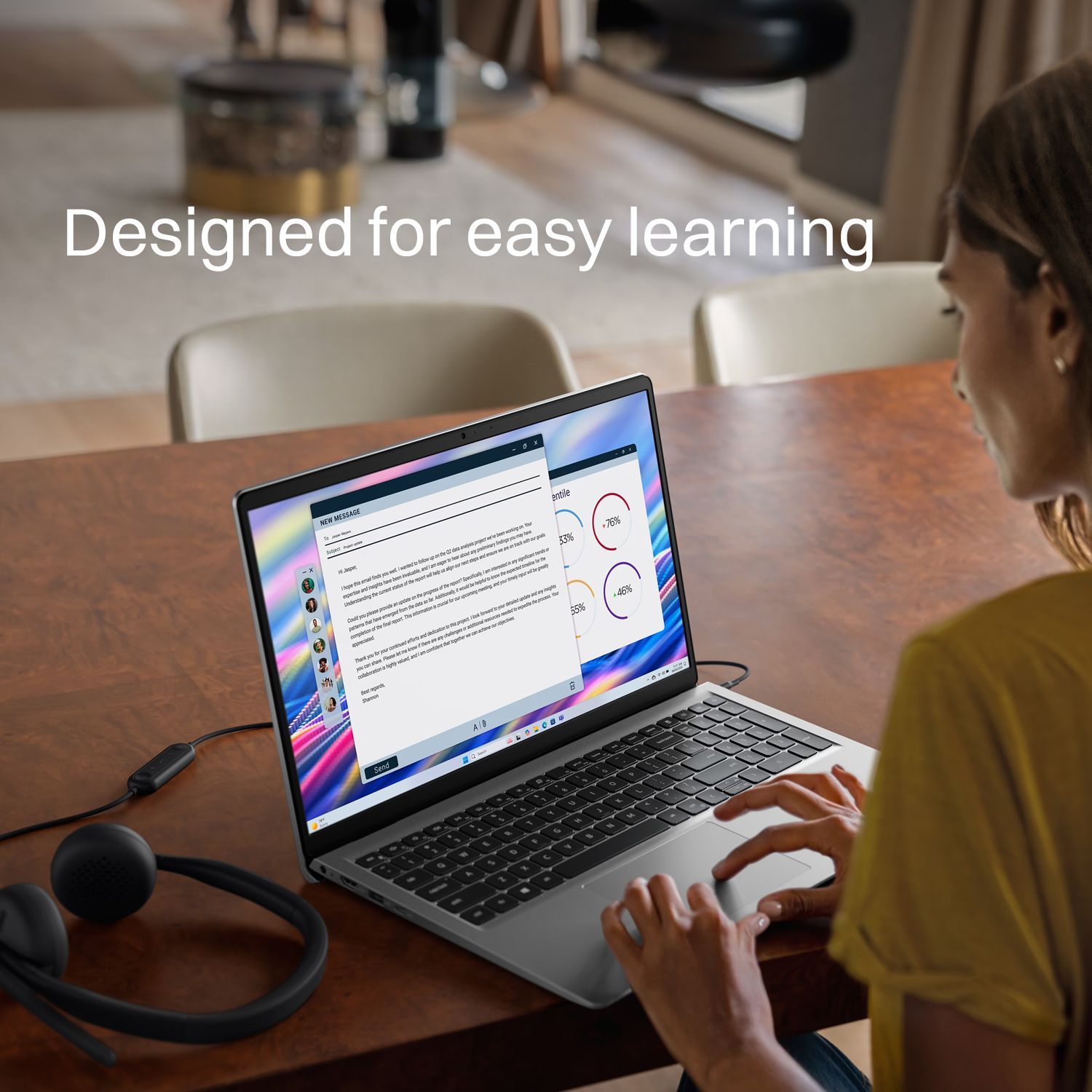 DELL DC 15250 Intel Core 3 Thin & Light Laptop (8GB, 512GB SSD, Windows 11, 15.6 inch Full HD Display, MS Office Home 2024, Platinum Silver, 1.66 KG)_12