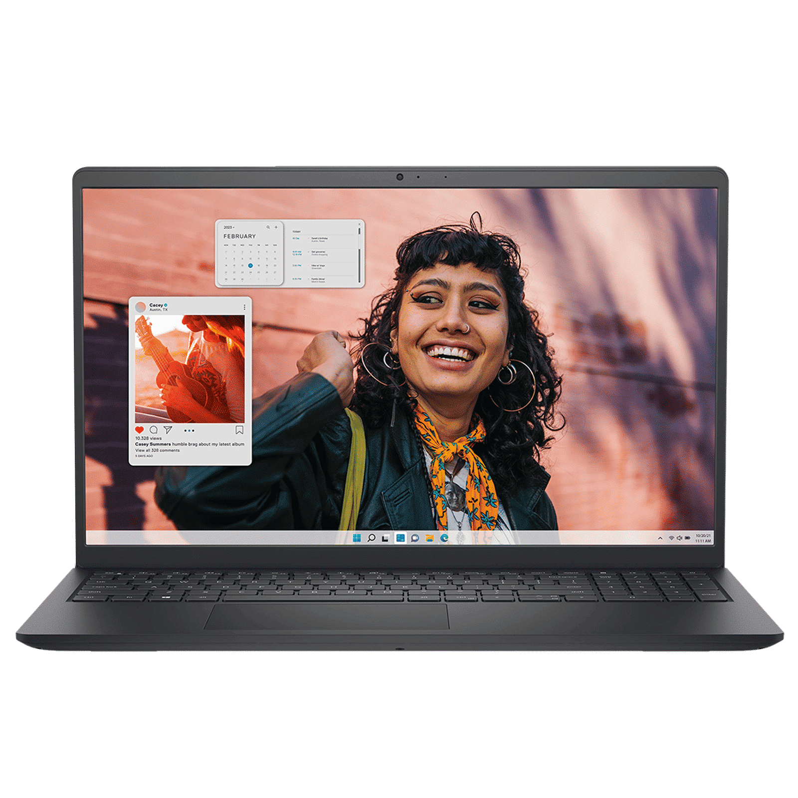 DELL Inspiron 15 Intel Core i5 13th Gen Thin & Light Laptop (8GB, 512GB SSD, Windows 11 Home, 15.6 inch Full HD IPS Display, MS Office Home, Carbon Black, 1.62 KG)_1