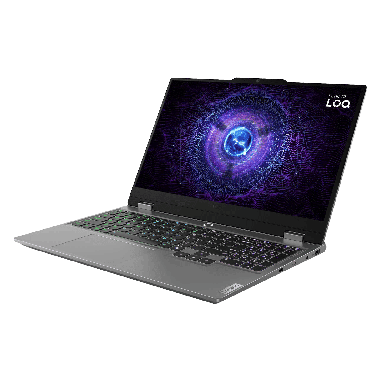 Lenovo LOQ 15IRX9 Intel Core i5 13th Gen Gaming Laptop (24GB, 512GB SSD, Windows 11 Home, 6GB Graphics, 15.6 inch 144 Hz Full HD IPS Display, NVIDIA GeForce RTX 4050, MS Office Home 2024, Luna Grey, 2.38 KG)_4