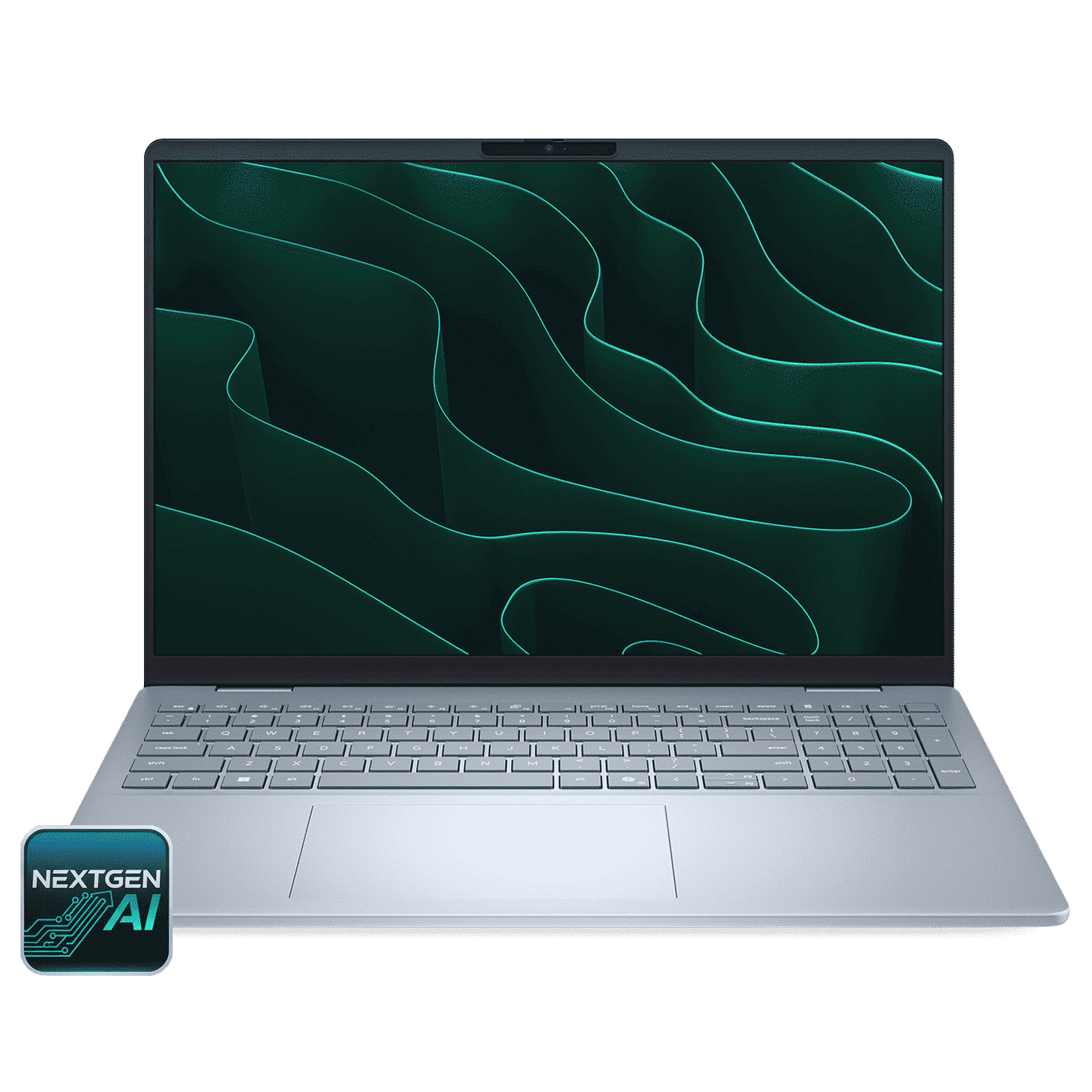 Dell 16 Plus AMD Ryzen AI 5 340 Laptop (16GB, 512GB SSD, Windows 11 Home, 16 inch Full HD Plus IPS Display, MS Office Home 2024, Ice Blue, 1.83 KG)_1