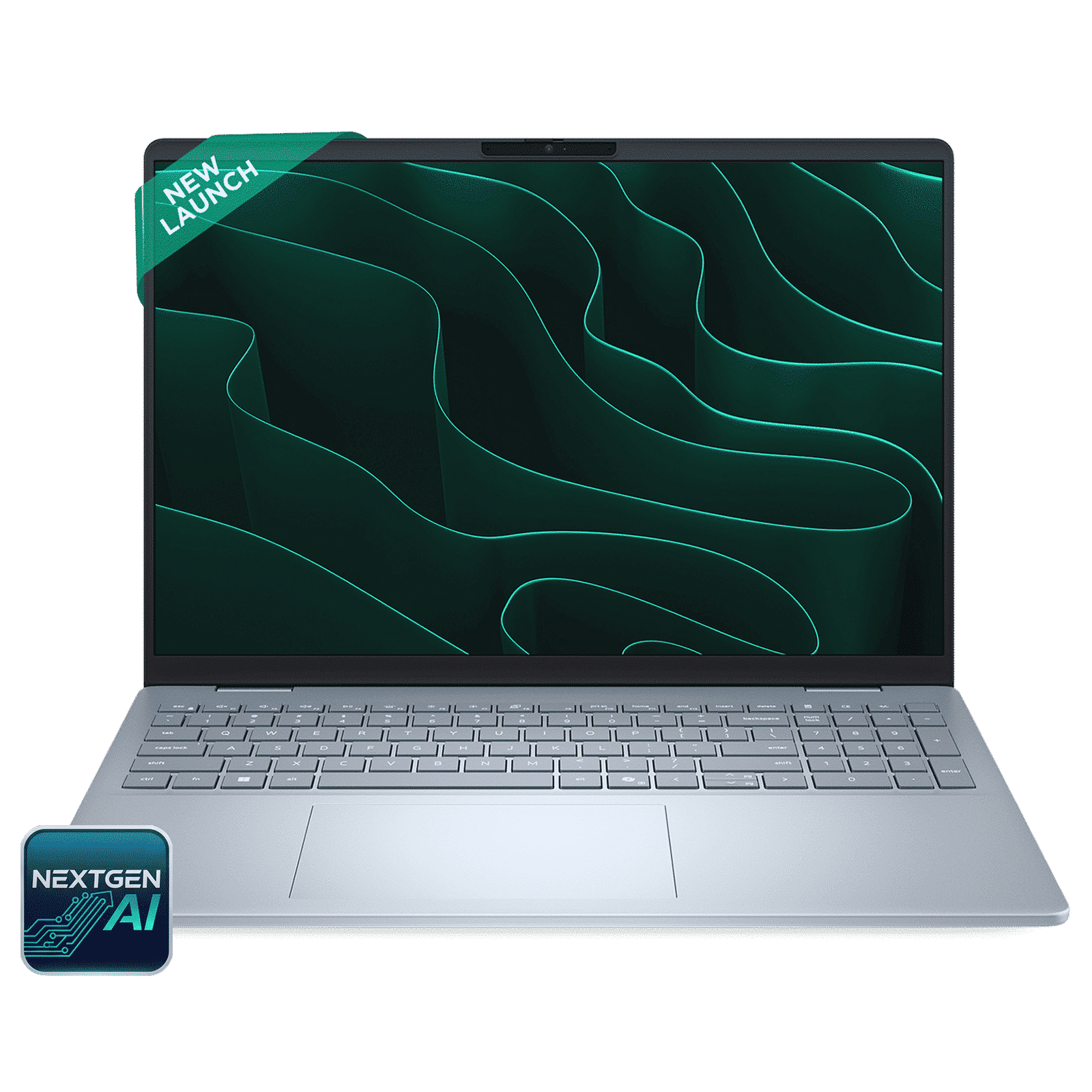 Dell 16 Plus AMD Ryzen AI 5 340 Laptop (16GB, 512GB SSD, Windows 11 Home, 16 inch Full HD Plus IPS Display, MS Office Home 2024, Ice Blue, 1.83 KG)_1