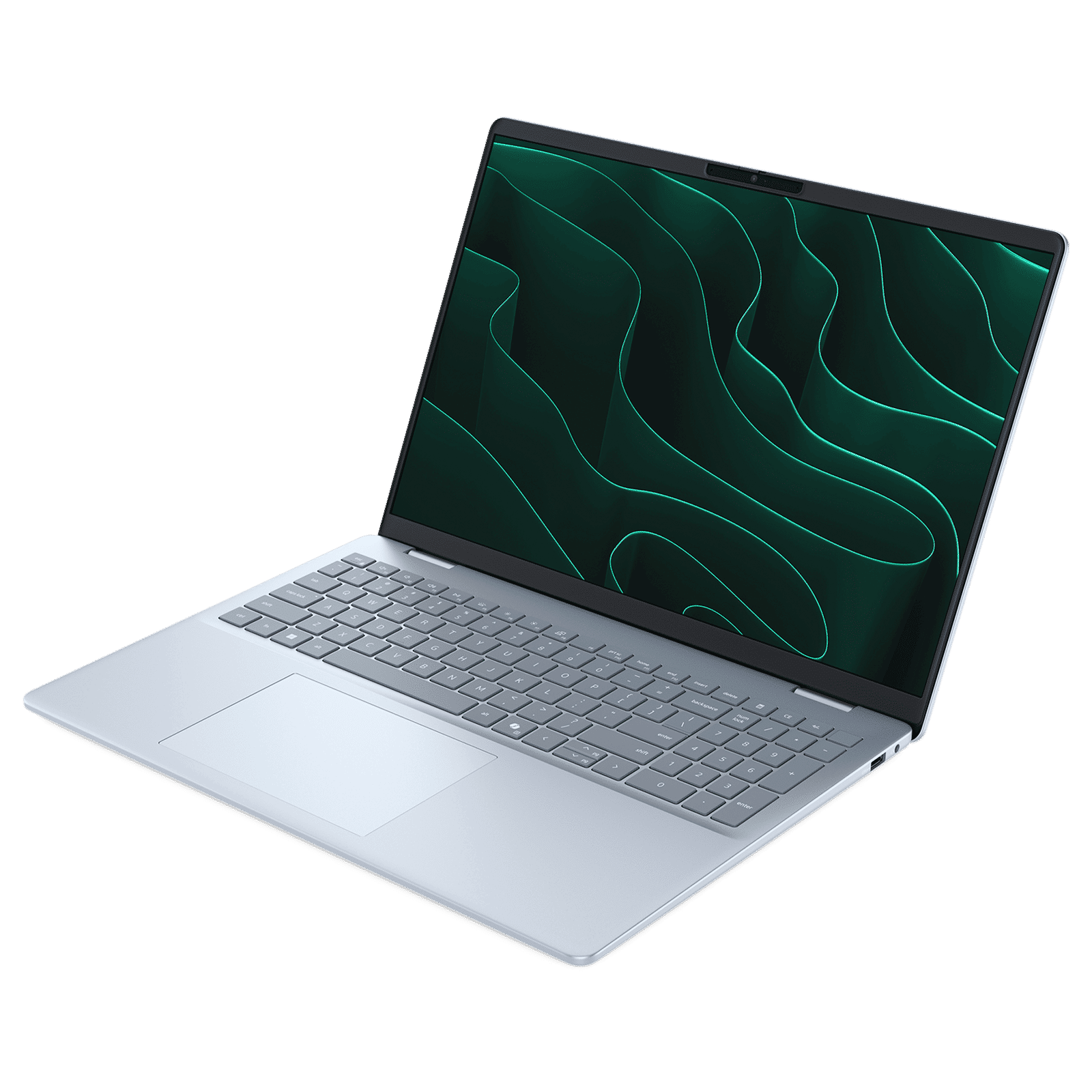 Dell 16 Plus AMD Ryzen AI 5 340 Laptop (16GB, 512GB SSD, Windows 11 Home, 16 inch Full HD Plus IPS Display, MS Office Home 2024, Ice Blue, 1.83 KG)_2
