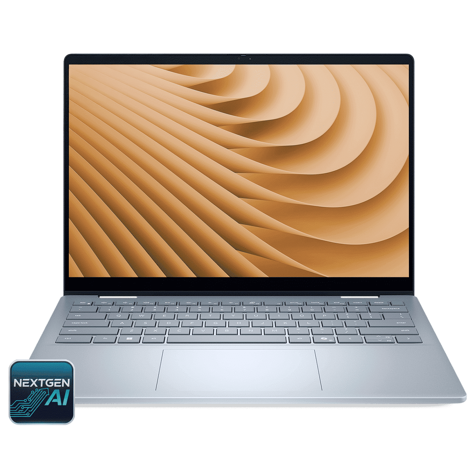 Dell 14 Plus AMD Ryzen AI 5 340 2-in-1 Laptop (16GB, 512GB SSD, Windows 11 Home, 14 inch Full HD Plus WVA Display, MS Office Home 2024, Ice Blue, 1.59 KG)_1