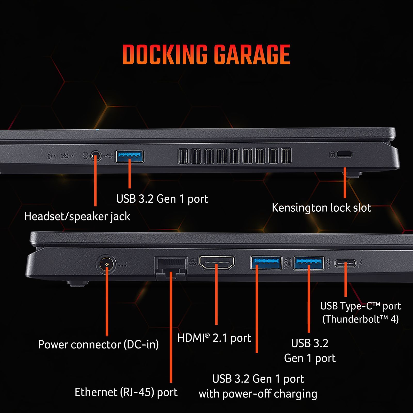 acer Nitro V15 ANV15-52 Intel Core 5 Gaming Laptop (16GB, 512GB SSD, Windows 11, 8GB Graphics, 15.6 inch 165 Hz Full HD IPS Display, NVIDIA GeForce RTX 4050, MS Office, 2.11 KG)_3