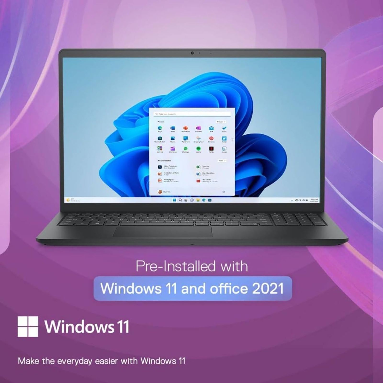 DELL DC15255 AMD Ryzen 3 Thin & Light Laptop (8GB, 512GB SSD, Windows 11, 15.6 inch Full HD IPS Display, MS Office Home 2024, Carbon Black, 1.66 KG) DELL DC15255 AMD Ryzen 3 Thin & Light Laptop (8GB, 512GB SSD, Windows 11, 15.6 inch Full HD IPS Display, MS Office Home 2024, Carbon Black, 1.66 KG)_10