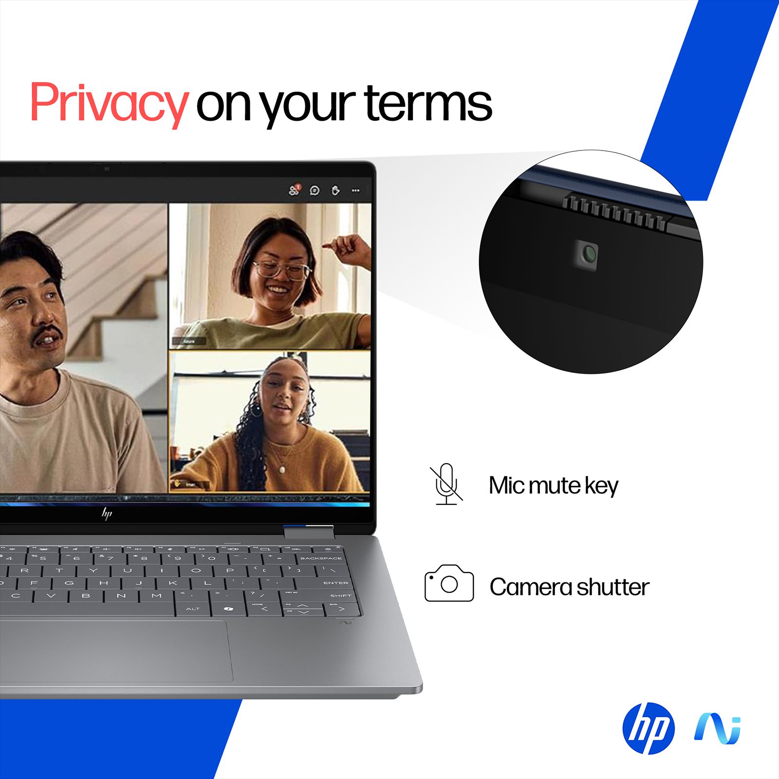 HP OmniBook X Flip 14-fm0099TU Intel Core Ultra 5 Touchscreen 2-in-1 Laptop (16GB, 1TB SSD, Windows 11 Home, 14 inch OLED Display, Meteor Silver, 1.38 KG) HP OmniBook X Flip 14-fm0099TU Intel Core Ultra 5 Touchscreen 2-in-1 Laptop (16GB, 1TB SSD, Windows 11 Home, 14 inch OLED Display, Meteor Silver, 1.38 KG)_6