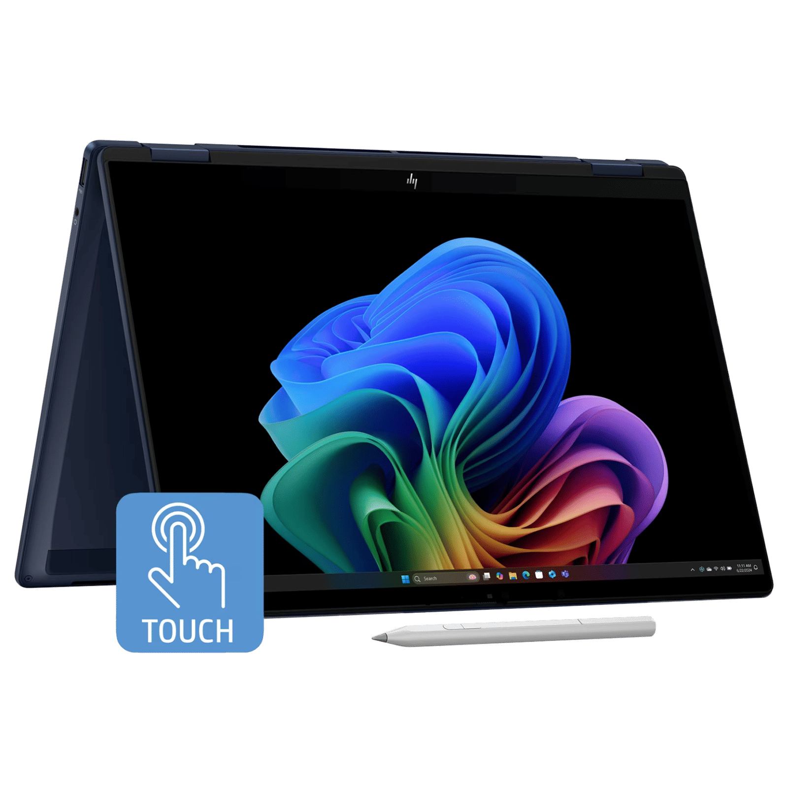 HP OmniBook X Flip 14-fm0100TU Intel Core Ultra 7 Touchscreen 2-in-1 Laptop (16GB, 1TB SSD, Windows 11 Home, 14 inch OLED Display, MS Office Home 2024, Atmospheric Blue, 1.38 KG)_12