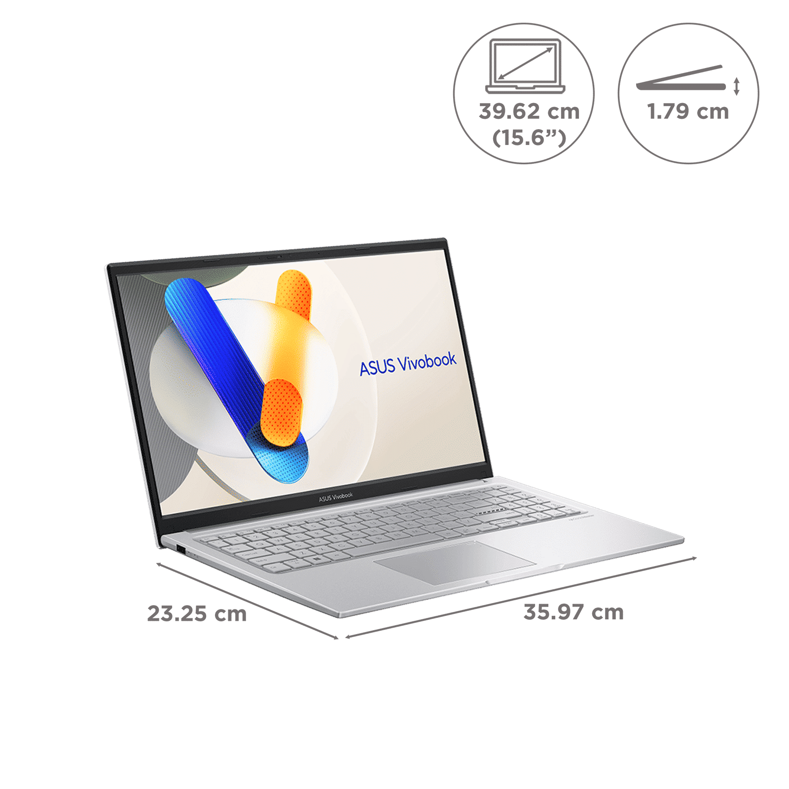 ASUS Vivobook 15 X1504VAP-BQ541WS Intel Core 5 Thin & Light Laptop (16GB RAM, 512GB SSD ROM, Windows 11 Home, 15.6 inch Full HD IPS Display, MS Office Home 2024, Cool Silver, 1.70 KG) ASUS Vivobook 15 X1504VAP-BQ541WS Intel Core 5 Thin & Light Laptop (16GB RAM, 512GB SSD ROM, Windows 11 Home, 15.6 inch Full HD IPS Display, MS Office Home 2024, Cool Silver, 1.70 KG)_2