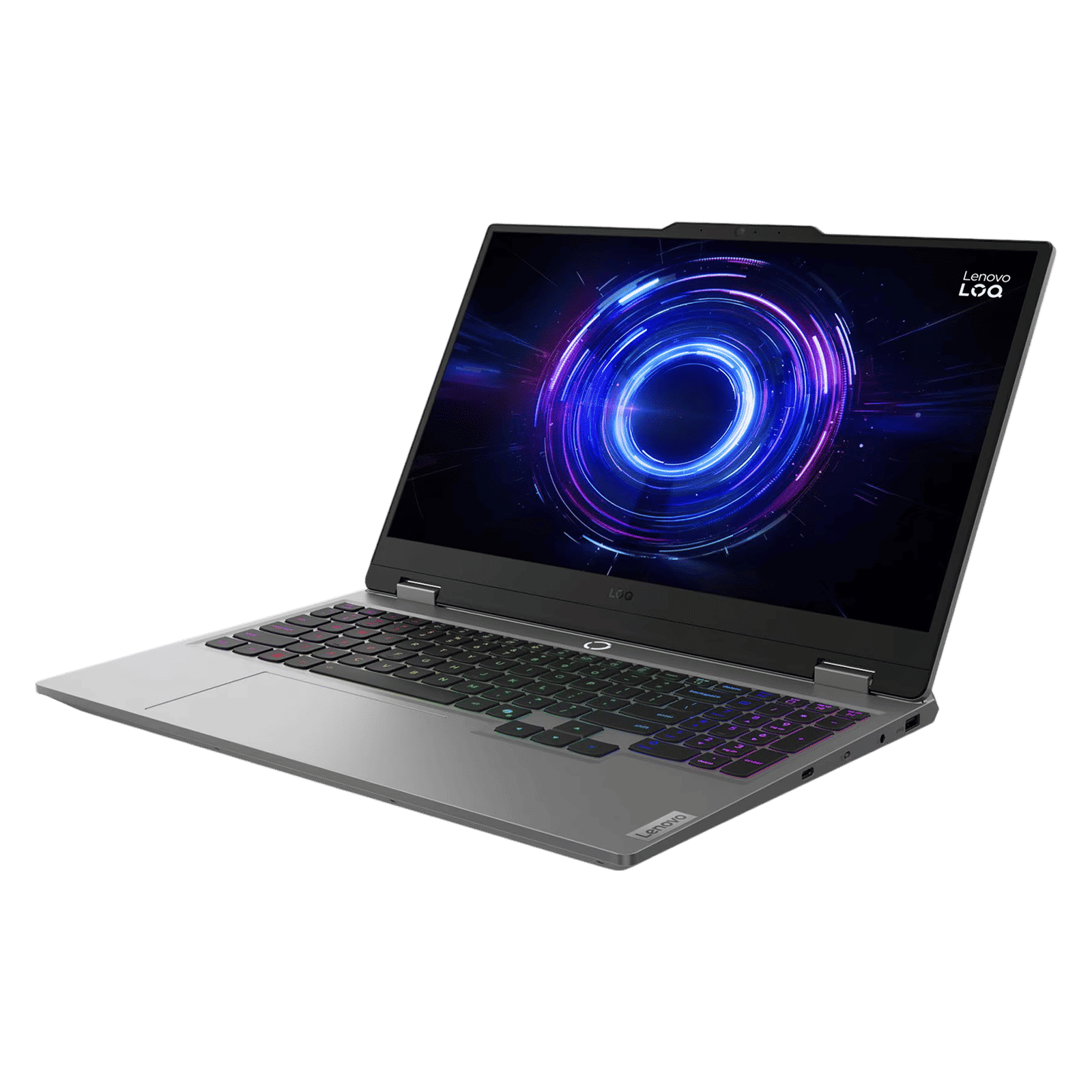 Lenovo LOQ 15IRX10 Intel Core i7 14th Gen Gaming Laptop (32GB, 1TB SSD, Windows 11 Home, 8GB Graphics, 15.6 Inch 144 Hz Full HD IPS Display, NVIDIA GeForce RTX 5060, MS Office Home 2024, Luna Grey, 2.4 KG)_2