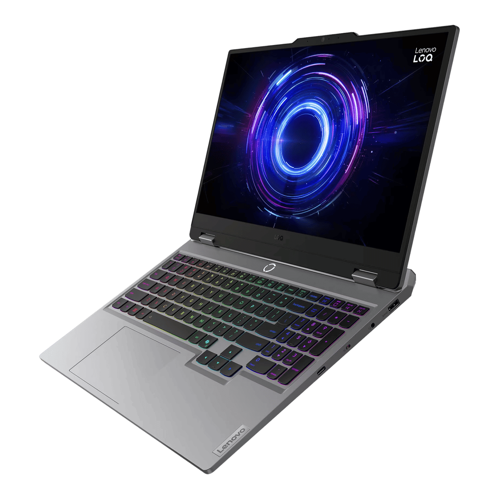 Lenovo LOQ 15IRX10 Intel Core i7 14th Gen Gaming Laptop (16GB, 1TB SSD, Windows 11 Home, 8GB Graphics, 15.6 Inch 144 Hz Full HD IPS Display, NVIDIA GeForce RTX 5060, MS Office Home 2024, Luna Grey, 2.4 KG)_10