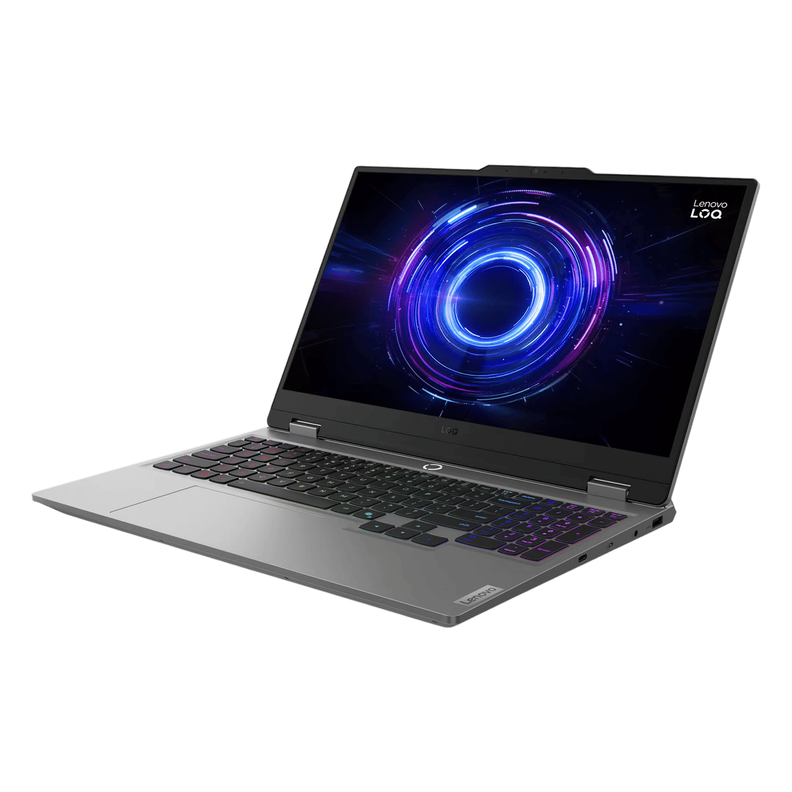 Lenovo LOQ 15IRX10 Intel Core i7 14th Gen Gaming Laptop (16GB, 1TB SSD, Windows 11 Home, 8GB Graphics, 15.6 Inch 144 Hz Full HD IPS Display, NVIDIA GeForce RTX 5060, MS Office Home 2024, Luna Grey, 2.4 KG)_2