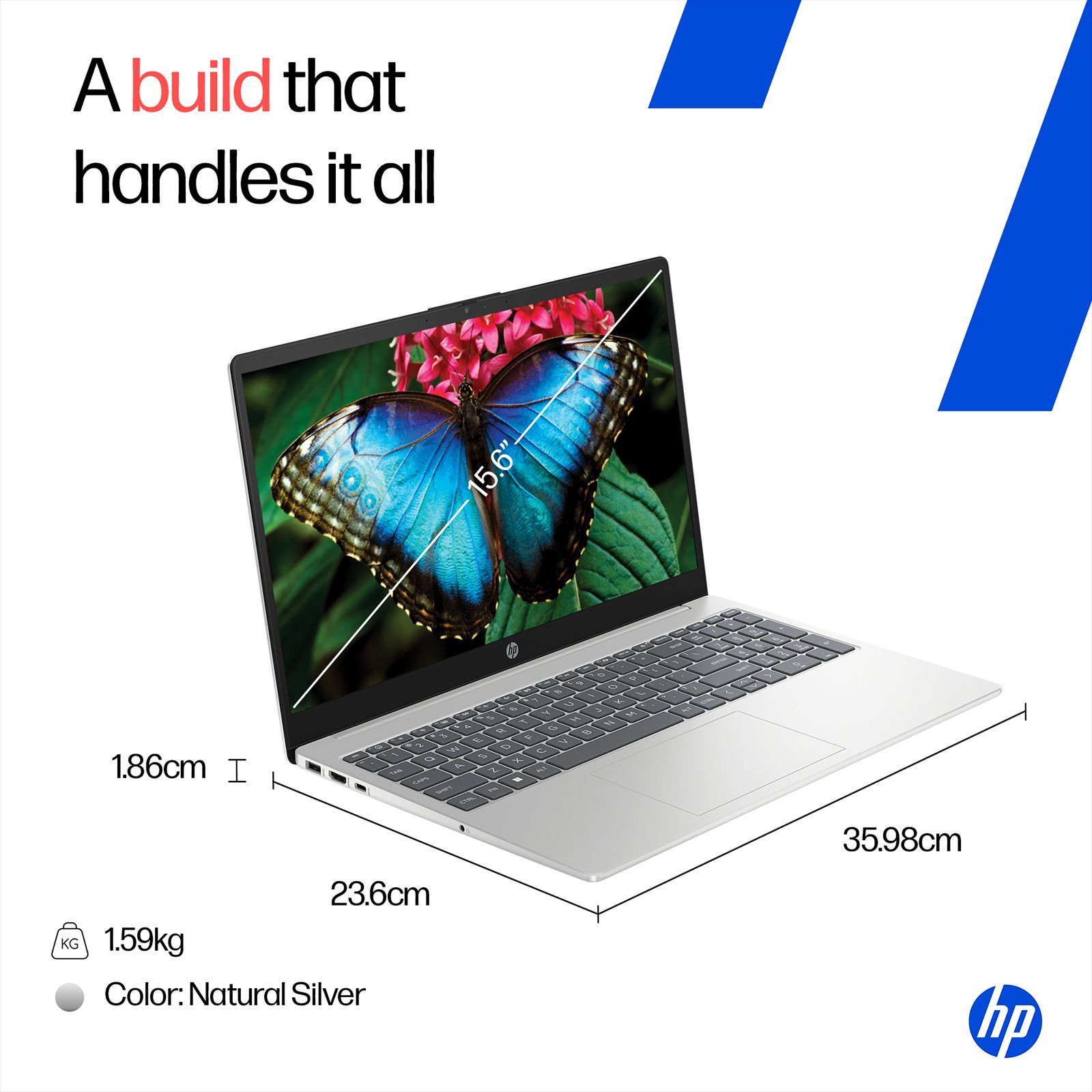 HP 15-FD0651TU Intel Core 5 120U 13th Gen Laptop (8GB, 512GB SSD, Windows 11 Home, 15.6 inch Full HD Display, MS Office Home 2024, Natural Silver, 1.59 KG) HP 15-FD0651TU Intel Core 5 120U 13th Gen Laptop (8GB, 512GB SSD, Windows 11 Home, 15.6 inch Full HD Display, MS Office Home 2024, Natural Silver, 1.59 KG)_13