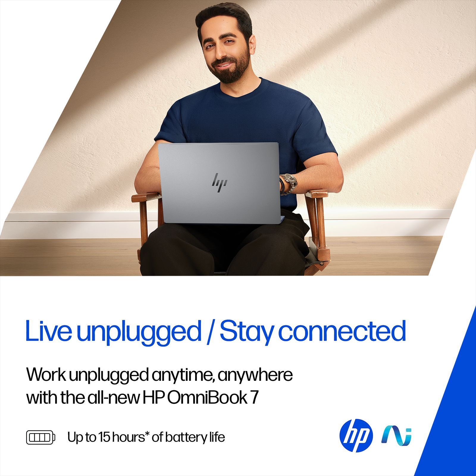 HP OmniBook 7 Intel Core Ultra 5 Laptop (16GB, 512GB SSD, Windows 11, 14 inch 2K OLED Display, MS Office 2024, Meteor Silver, 1.41 KG)_12