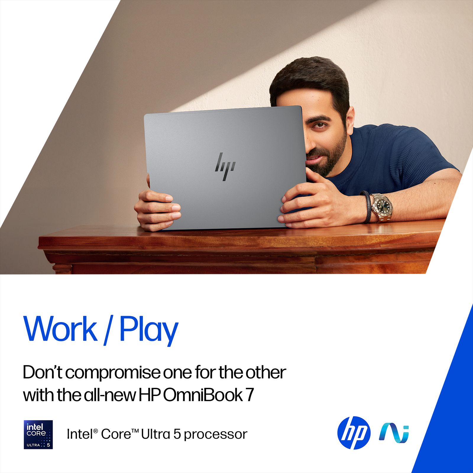 HP OmniBook 7 Intel Core Ultra 5 Laptop (16GB, 512GB SSD, Windows 11, 14 inch 2K OLED Display, MS Office 2024, Meteor Silver, 1.41 KG)_18