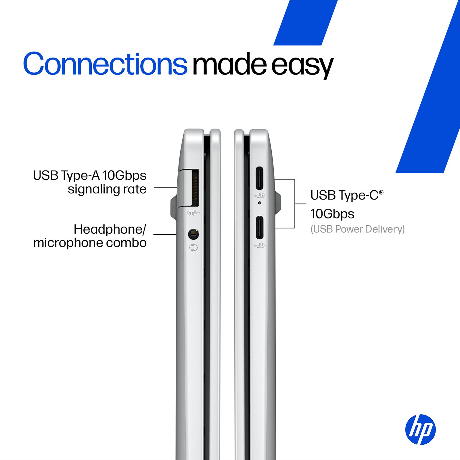 HP OmniBook 5 Qualcomm Snapdragon X Thin & Light Laptop (16GB, 1TB SSD, Windows 11 Home, 16 inch 2K OLED Display, MS Office 2024, Glacier Silver, 1.59 KG)_6